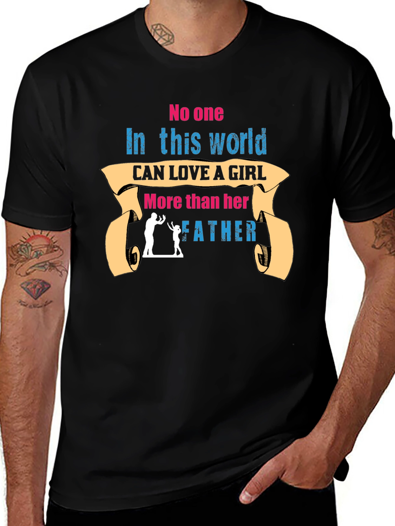 Variant 4 of Father & Daughter Love T-Shirt - Perfect Dad Gift