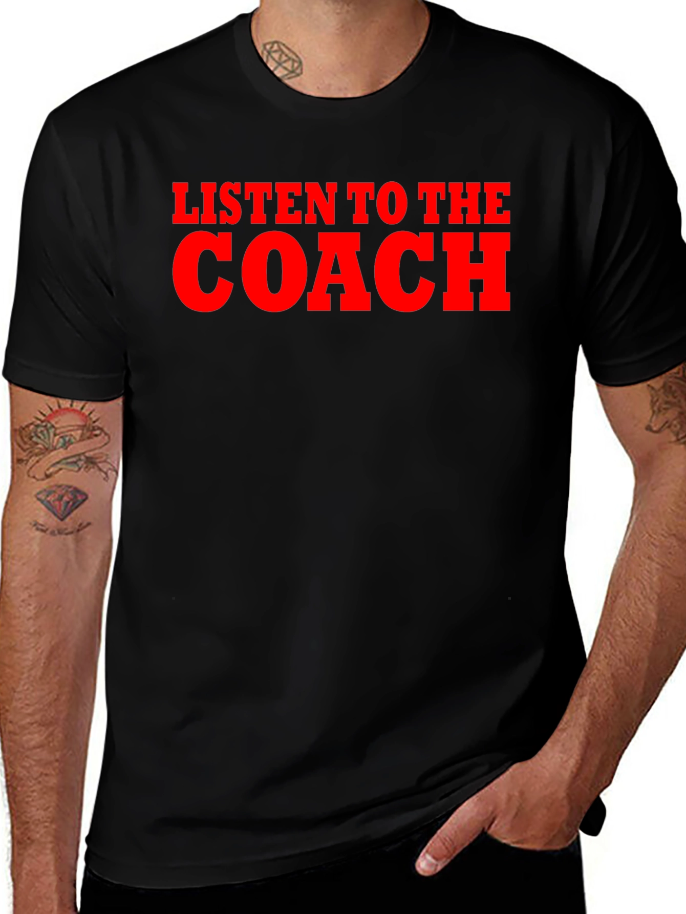 Variant 30 of Listen to the Coach T-Shirt
