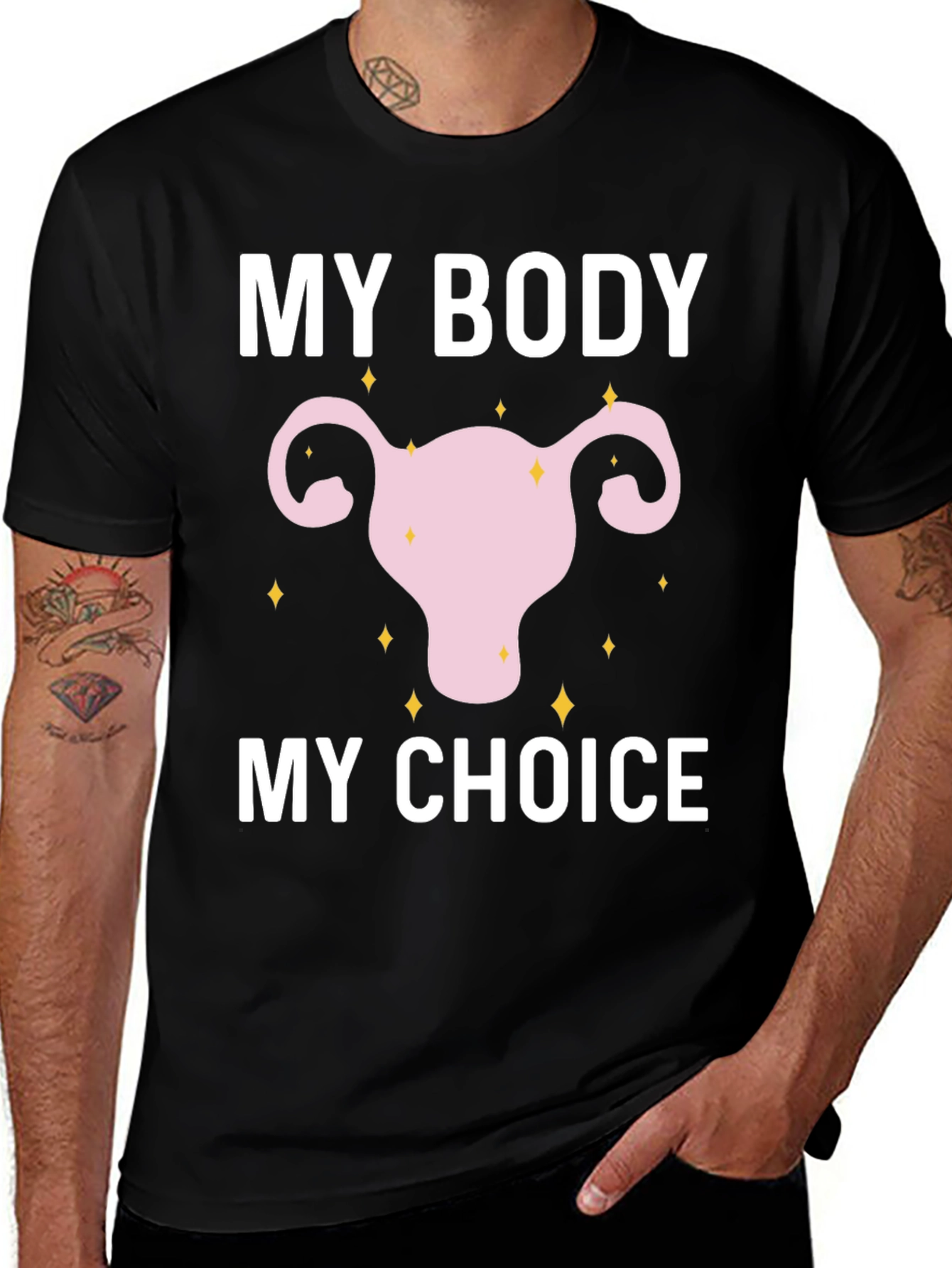 My Body, My Choice T-Shirt - Pro Choice Women's Rights