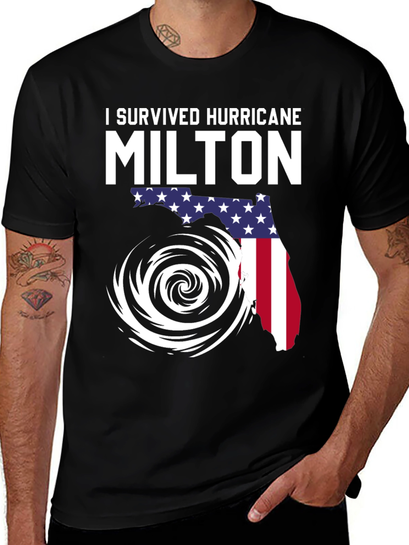 Variant 24 of I Survived Hurricane Milton T-Shirt