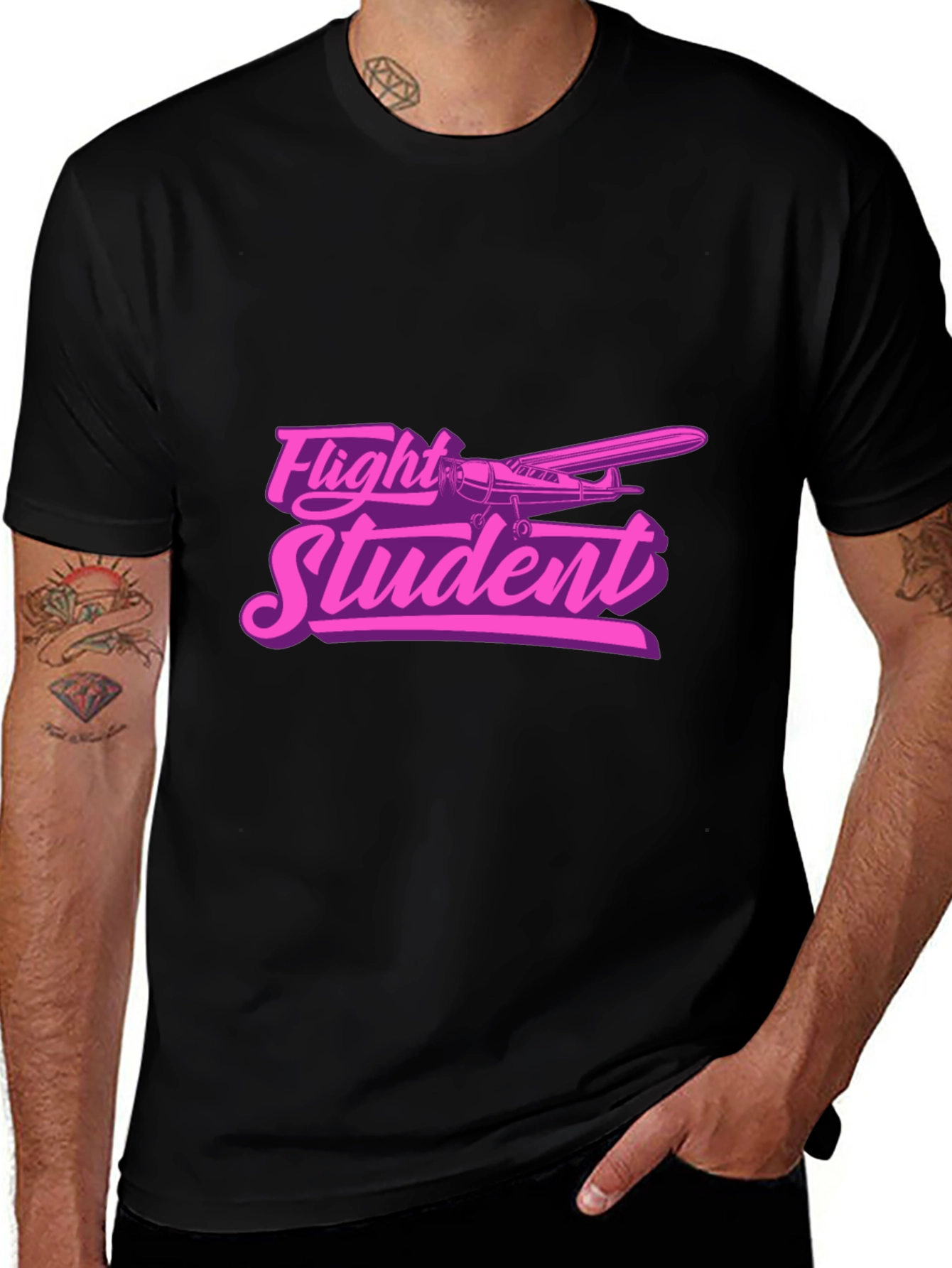 Variant 17 of Flight Student T-Shirt