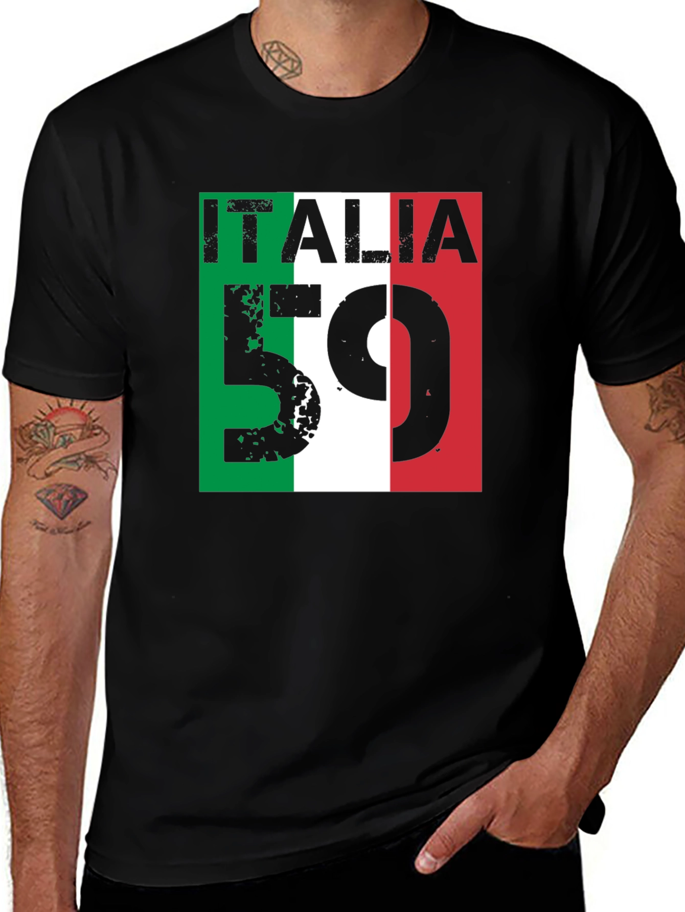 Italia 59 Graphic Tee - Italian Pride T-Shirt