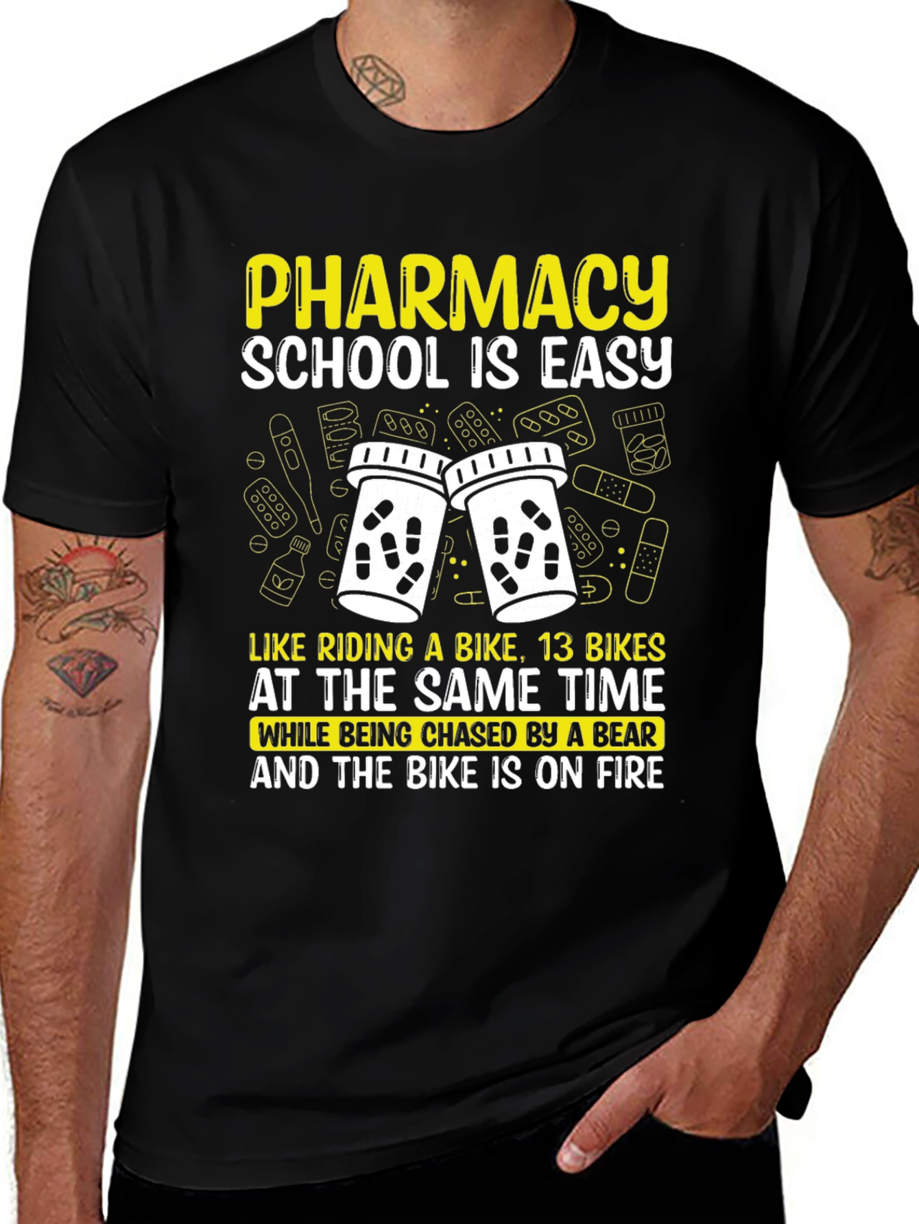Pharmacy School Is Easy T-Shirt