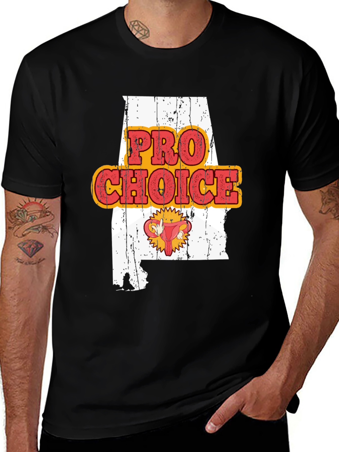 Variant 19 of Pro Choice Alabama T-Shirt