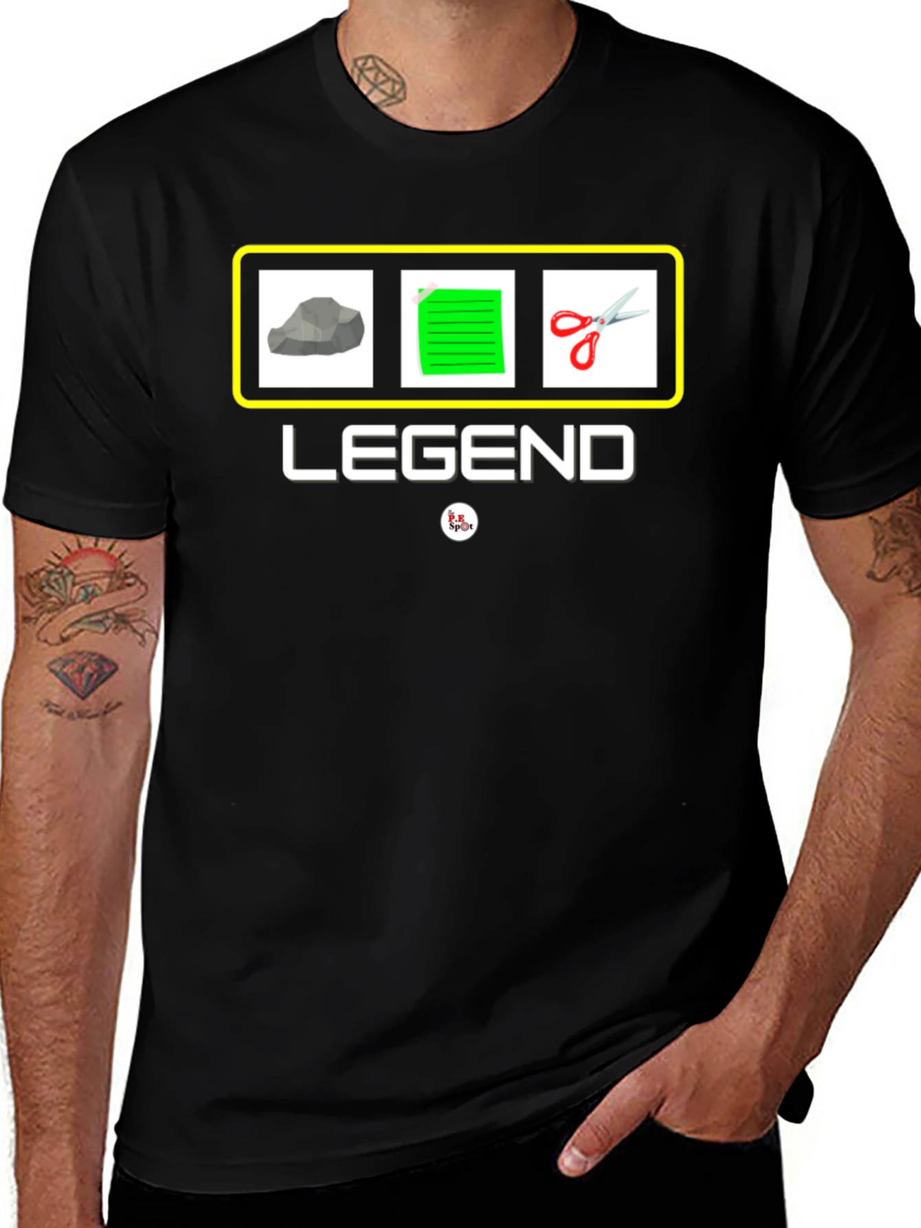 Variant 18 of Rock Paper Scissors Legend T-Shirt