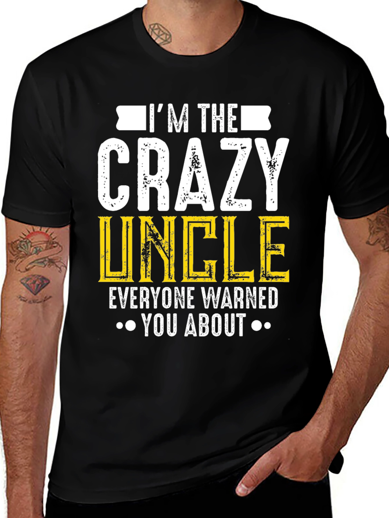 Variant 20 of Crazy Uncle Graphic T-Shirt - Funny Uncle Gift