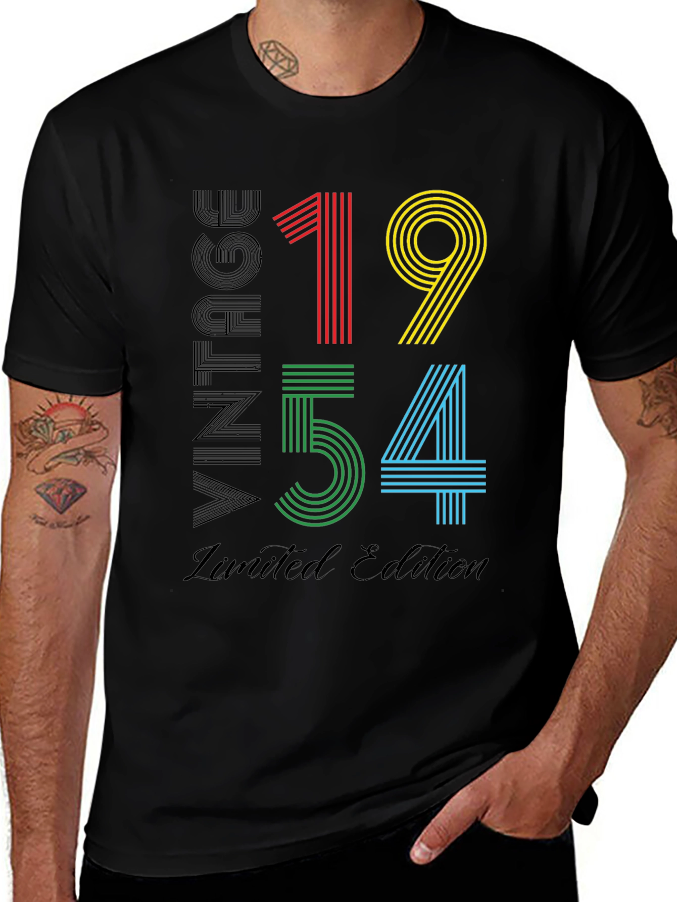 Variant 3 of Vintage 1954 Limited Edition Graphic T-Shirt