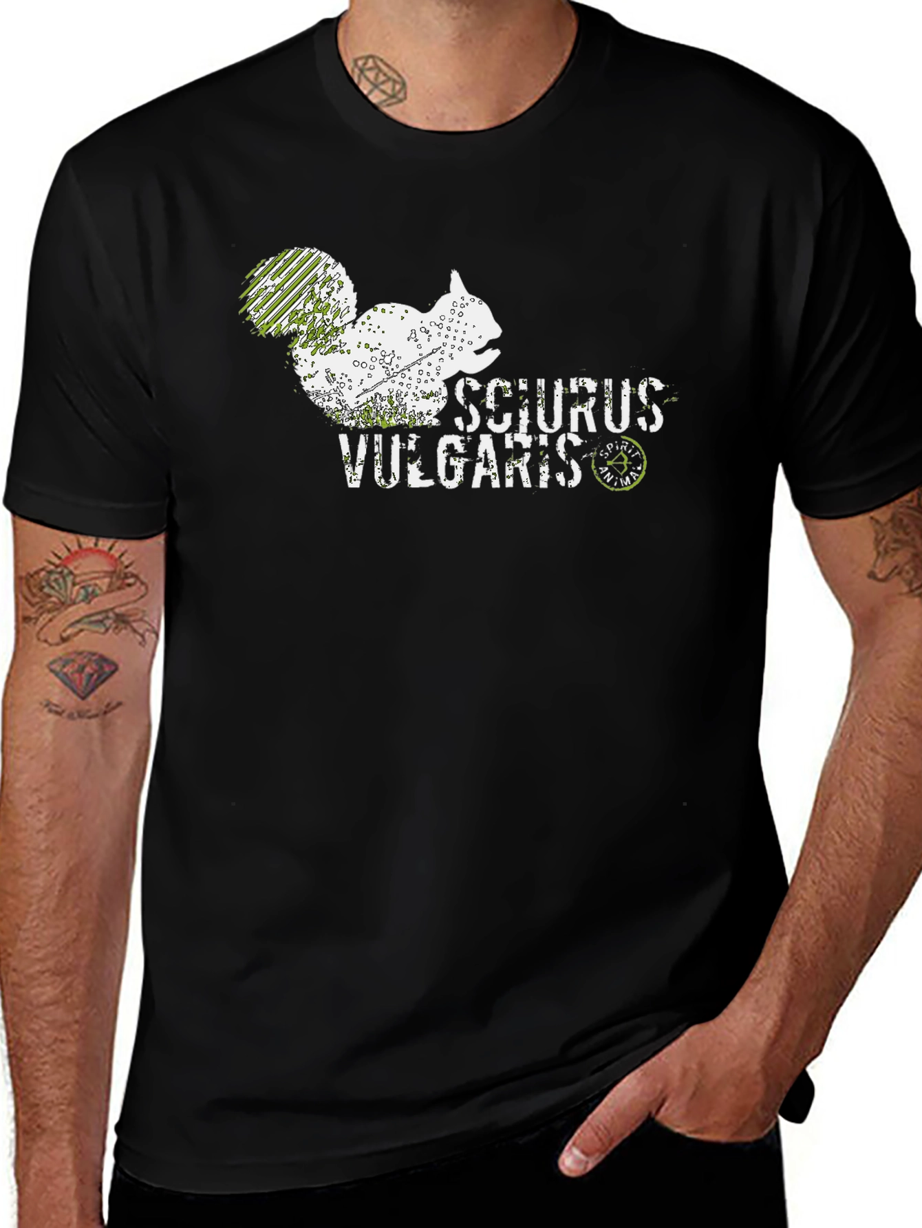Variant 27 of Sciurus Vulgaris Squirrel Graphic T-Shirt