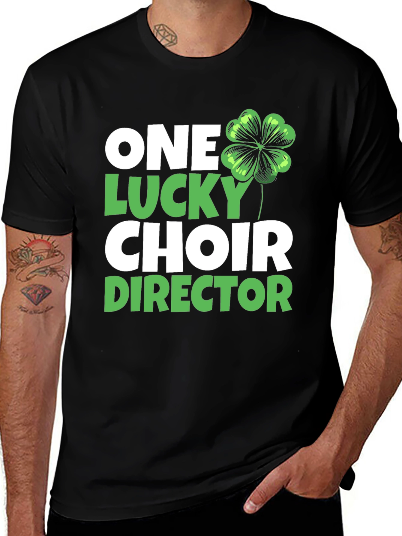 Lucky Choir Director St. Patrick's Day T-Shirt