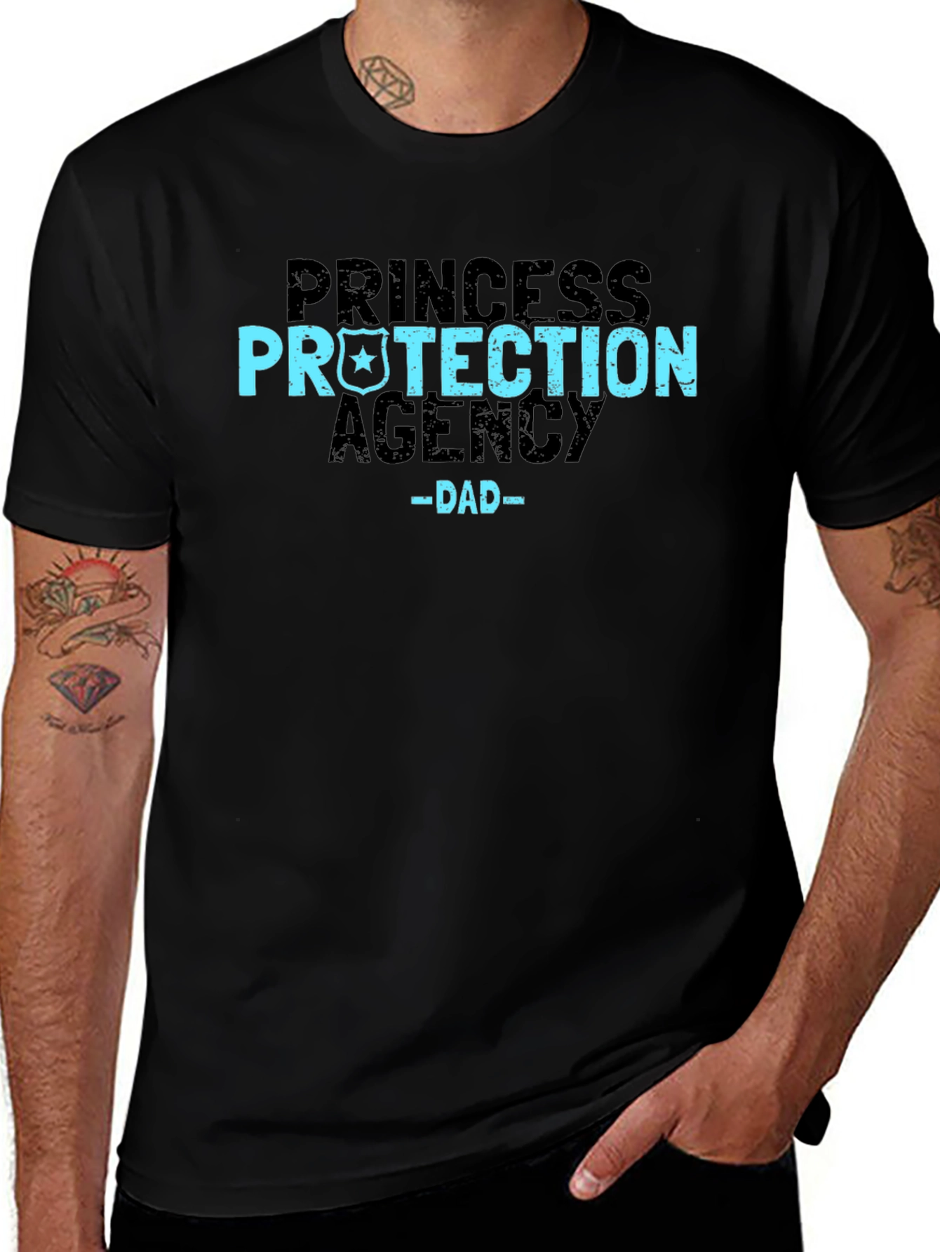 Princess Protection Agency Dad T-Shirt