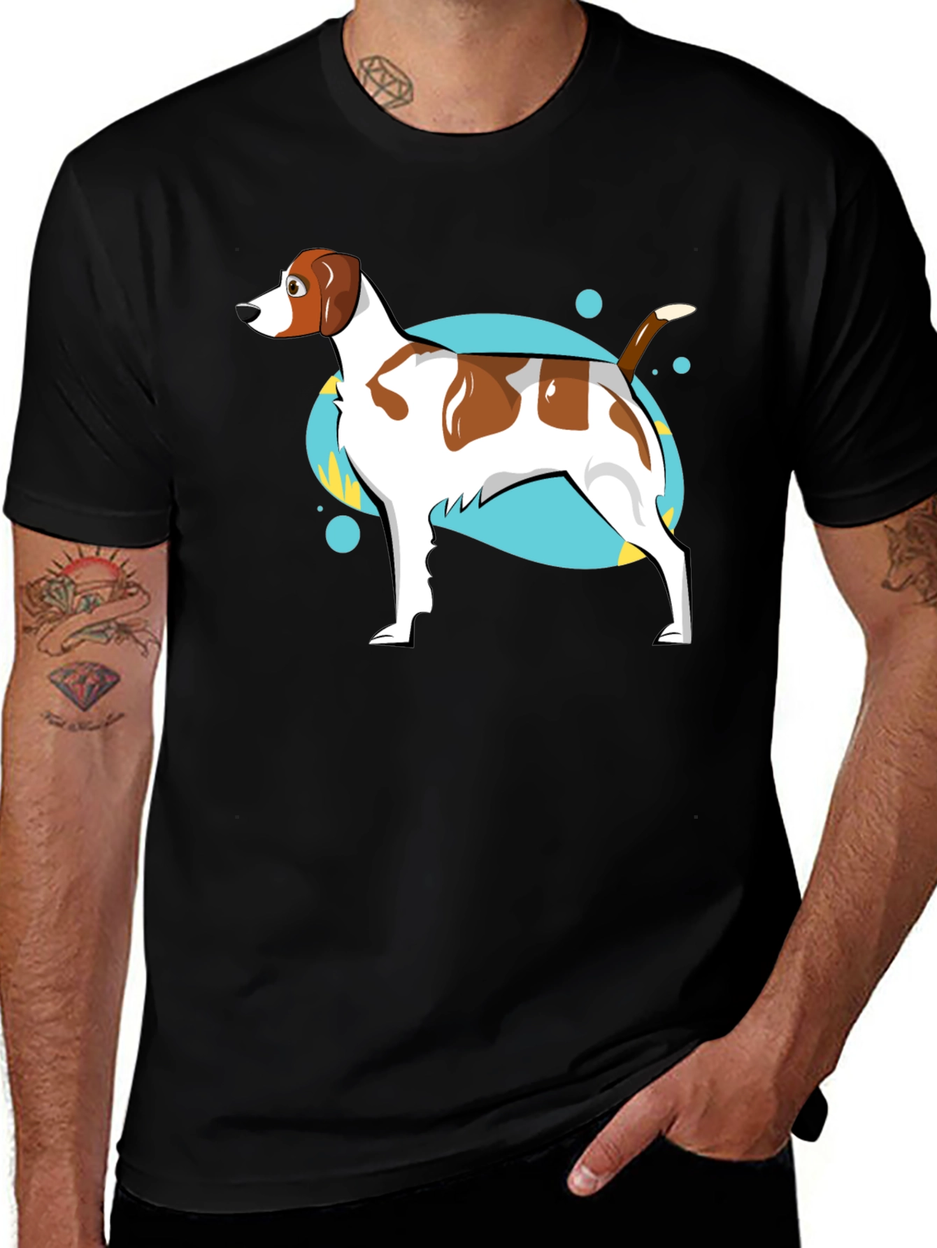 Variant 8 of Dog Graphic T-Shirt - Stylish Casual Wear