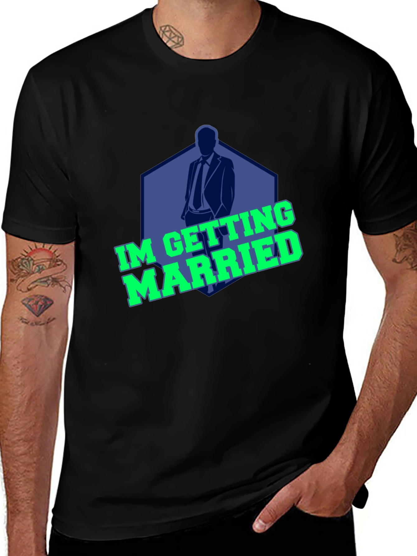 Variant 25 of Groom to Be T-Shirt - I'm Getting Married