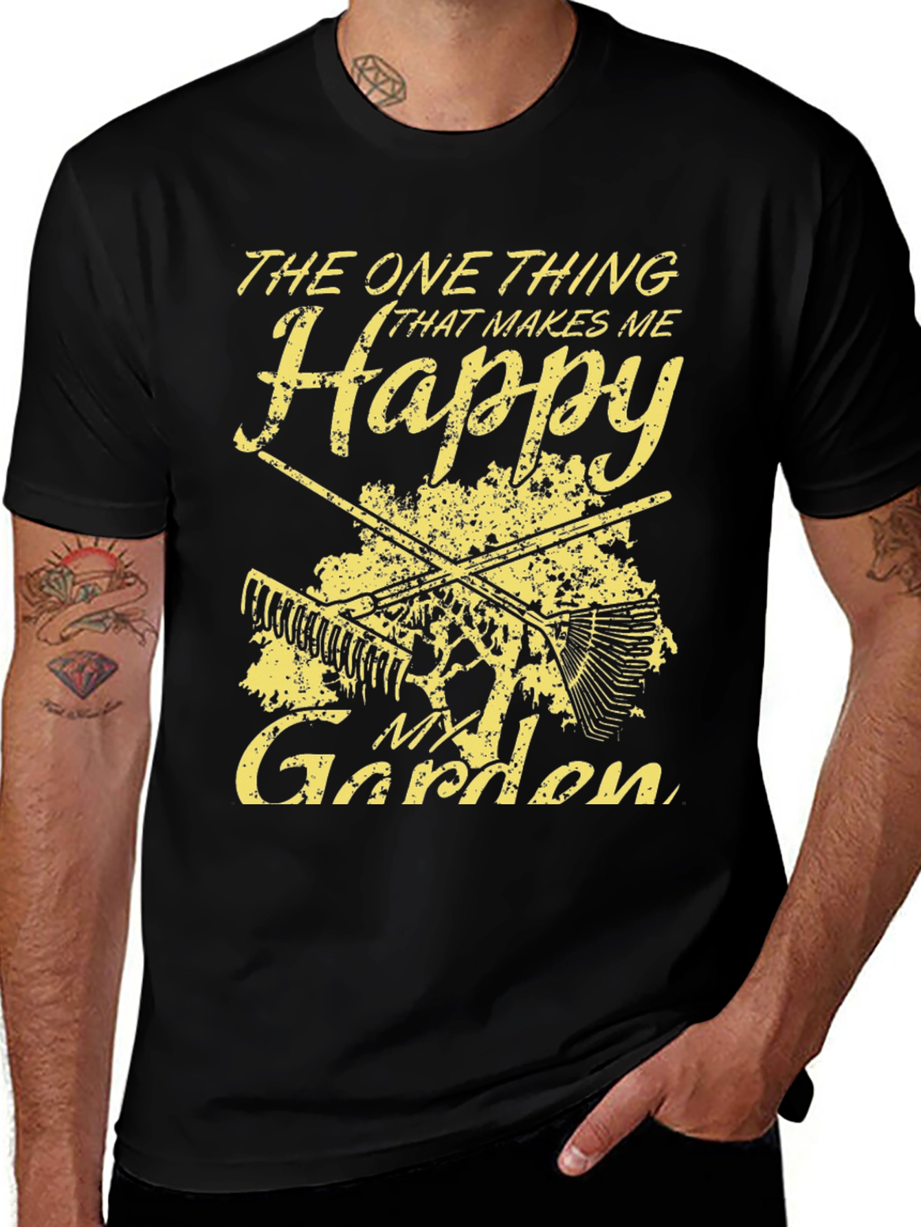 Variant 19 of Gardening T-Shirt: The One Thing That Makes Me Happy