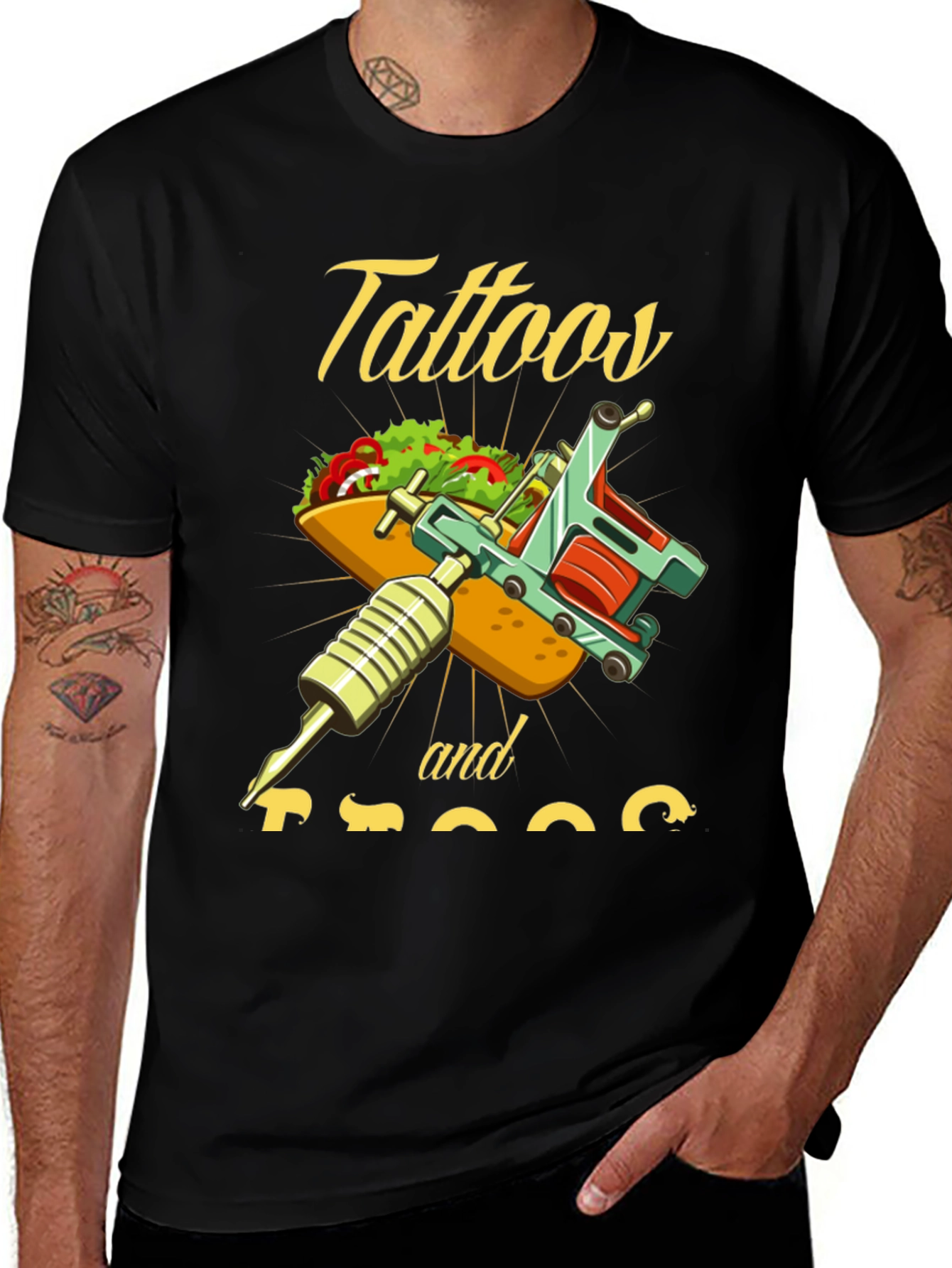 Tattoos and Tacos T-Shirt