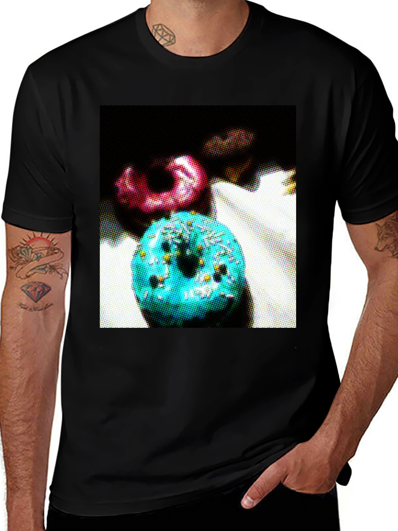 Variant 30 of Donut Dreams T-Shirt - Casual Graphic Tee