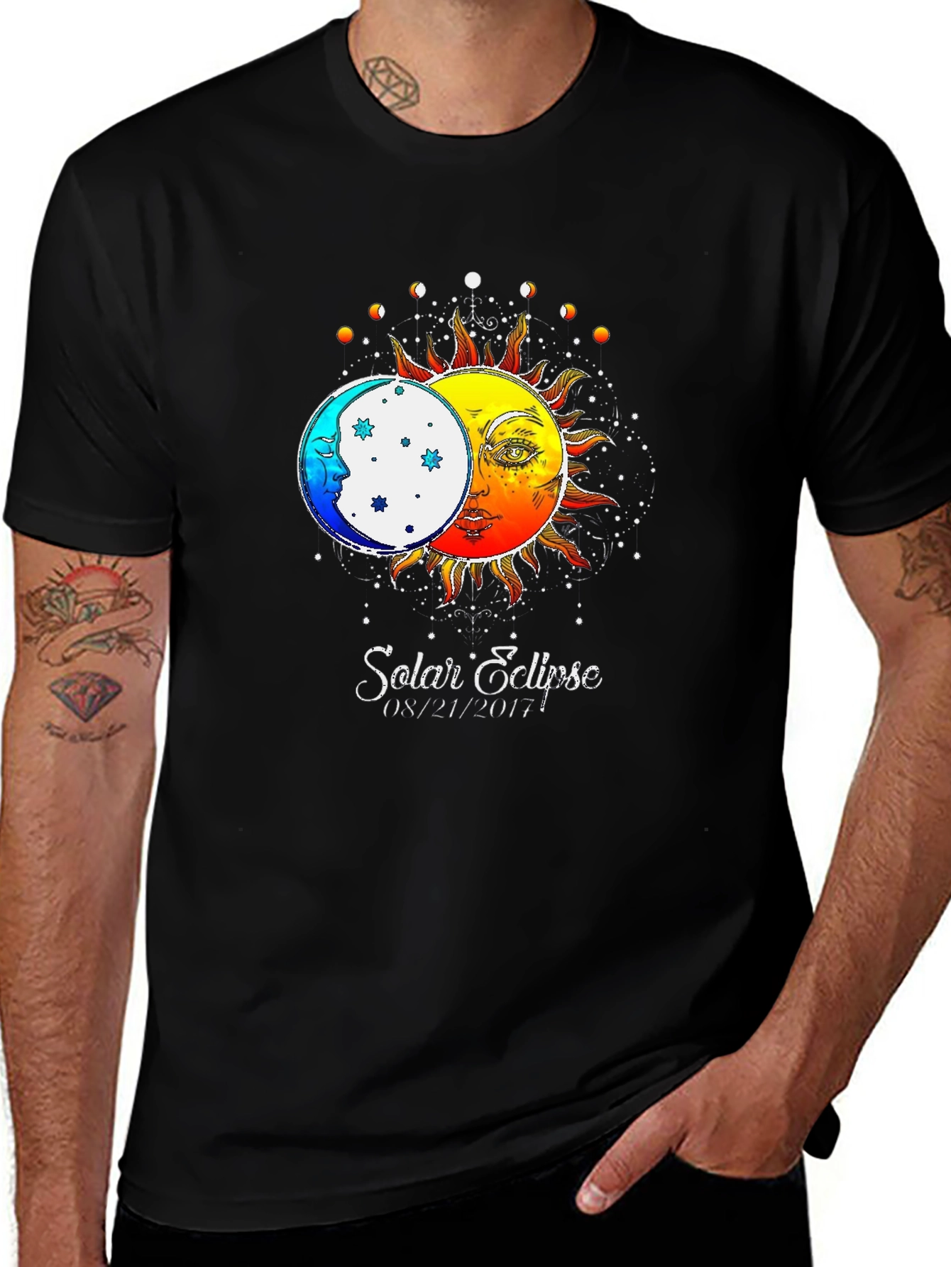 Variant 21 of Solar Eclipse T-Shirt - August 21, 2017