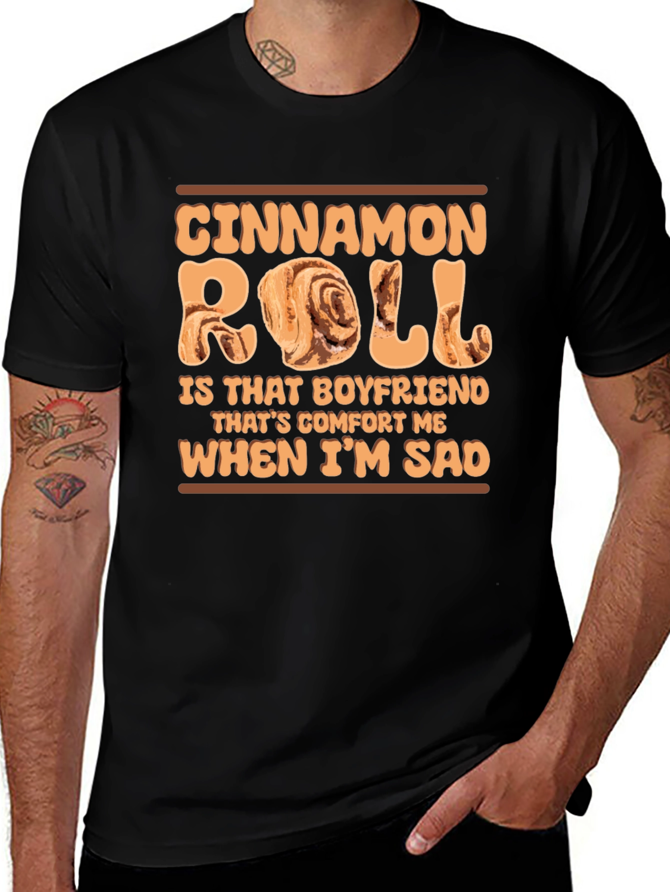 Variant 12 of Cinnamon Roll Comfort T-Shirt