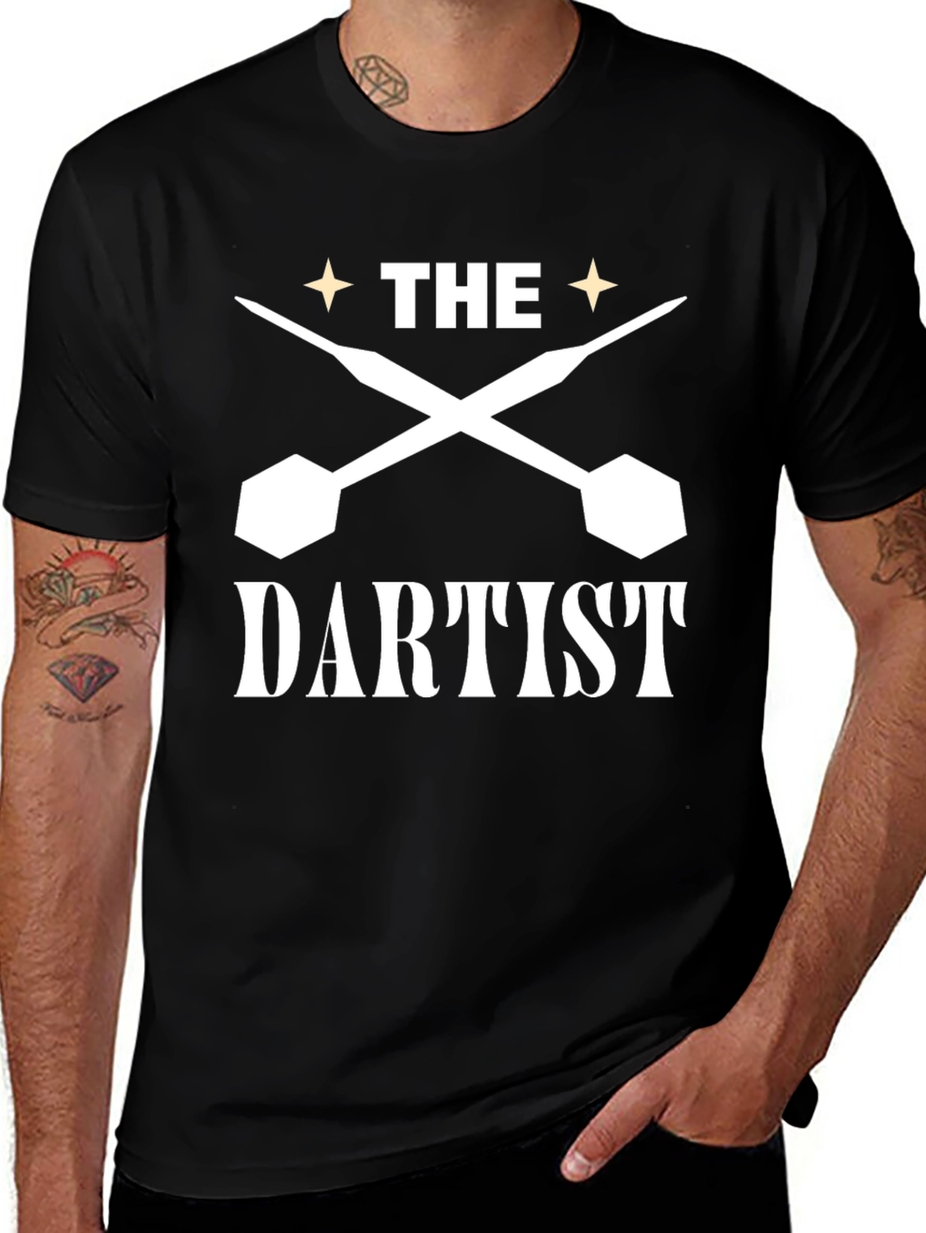 Variant 28 of The Dartist T-Shirt - Funny Dart Player Tee