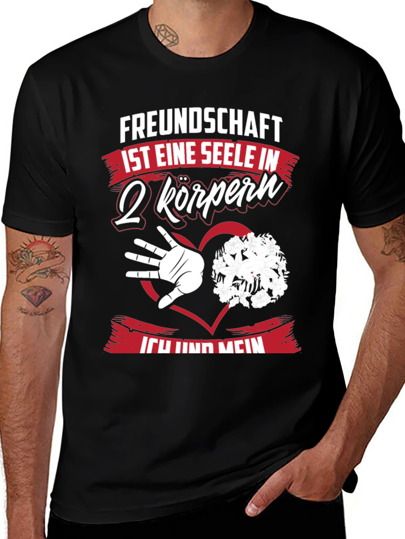 Variant 4 of Friendship Soul T-Shirt - Ich Und Mein
