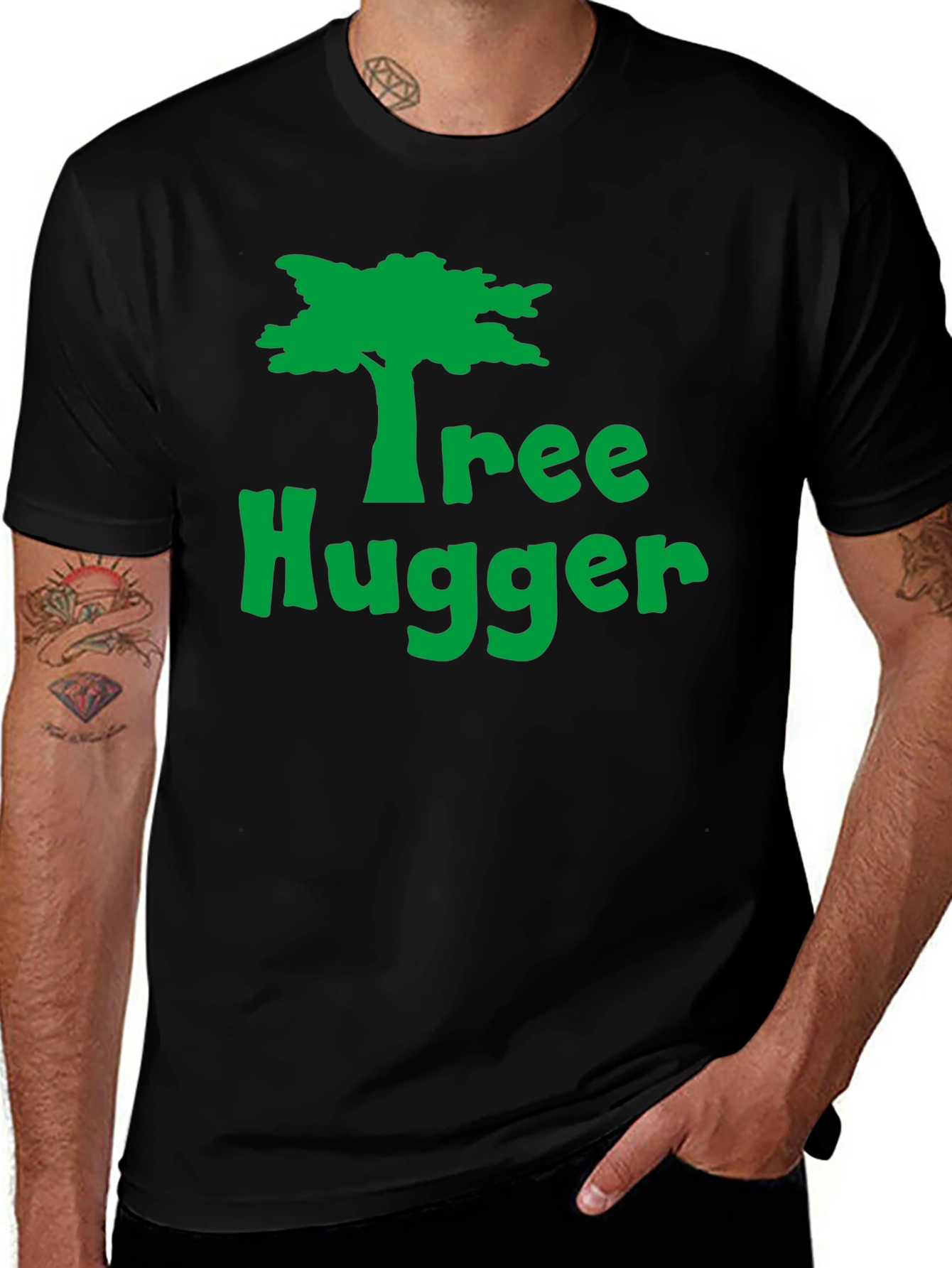 Variant 17 of Tree Hugger T-Shirt - Nature Lover Tee