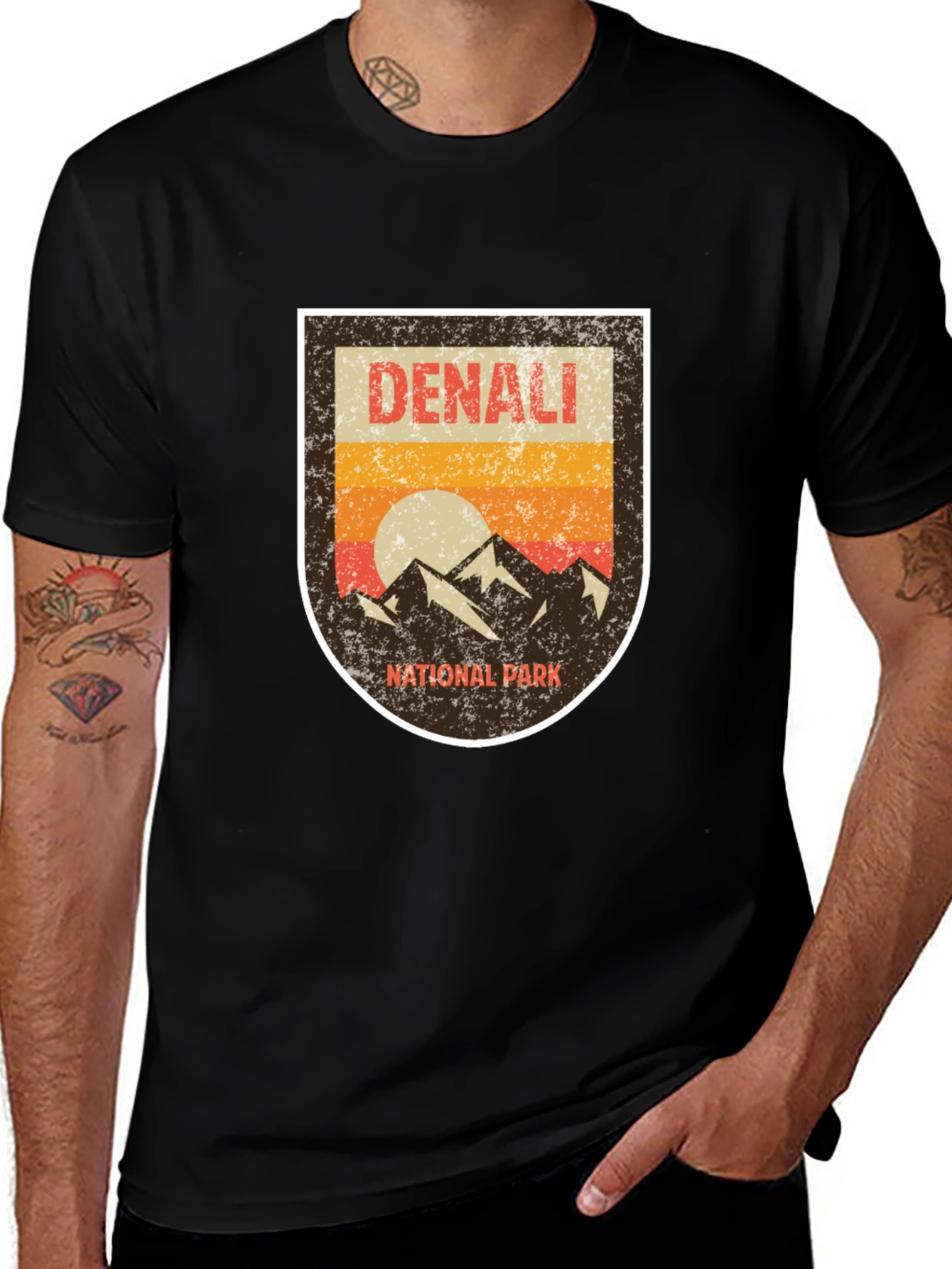 Variant 2 of Denali National Park Vintage Graphic Tee