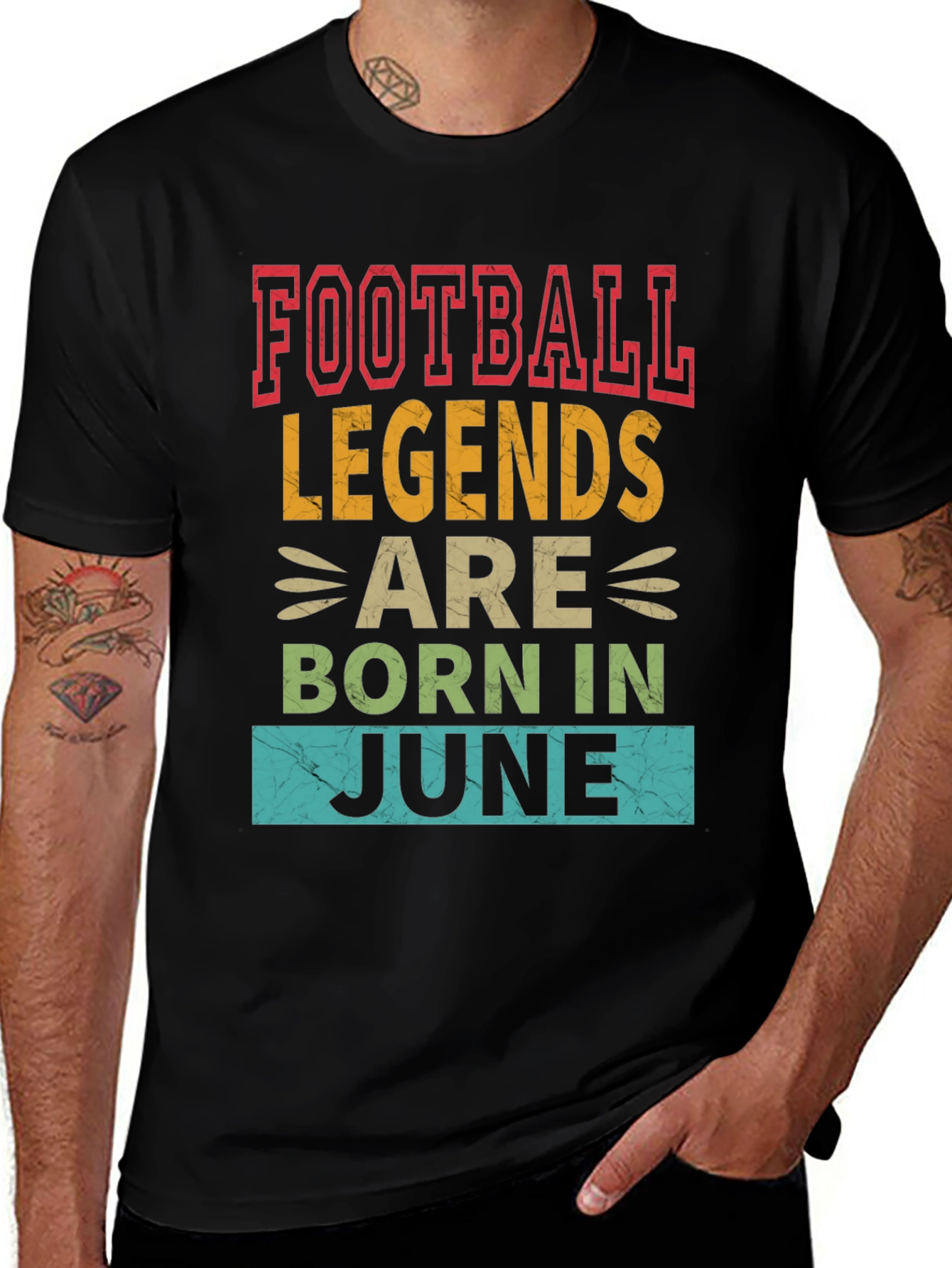 Variant 26 of Football Legends Born in June T-Shirt
