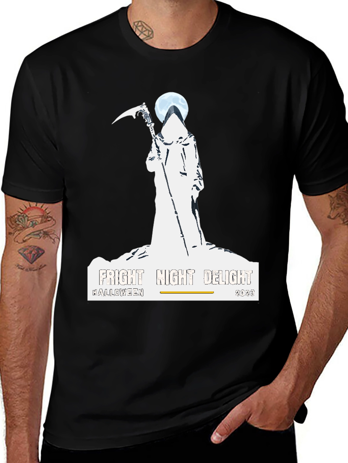 Variant 21 of Fright Night Delight Halloween T-Shirt