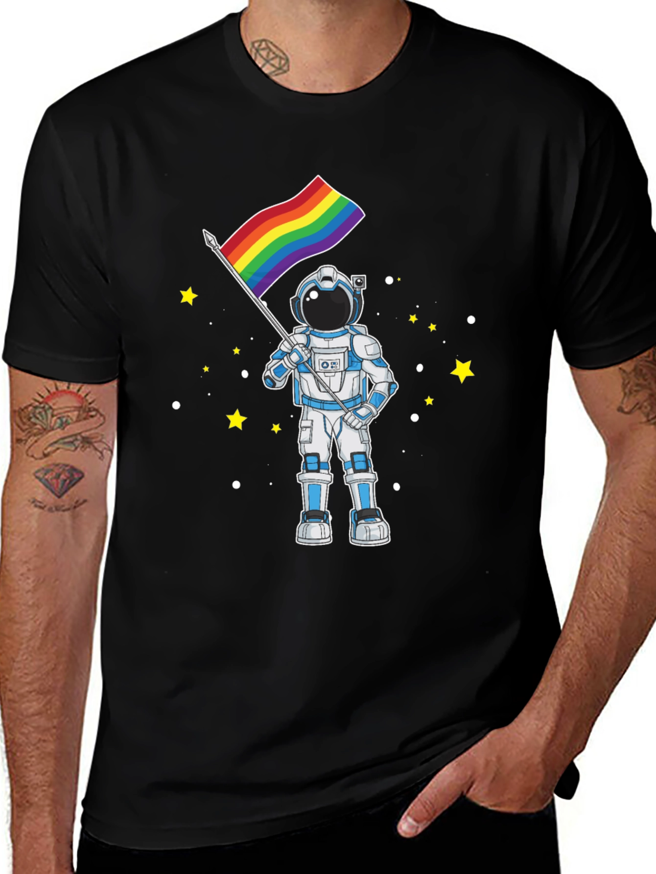 LGBTQ+ Astronaut Pride T-Shirt