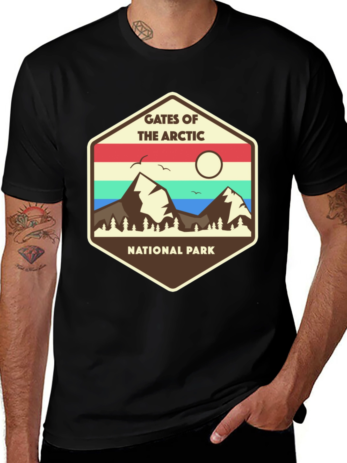Variant 20 of Gates of the Arctic National Park Graphic Tee