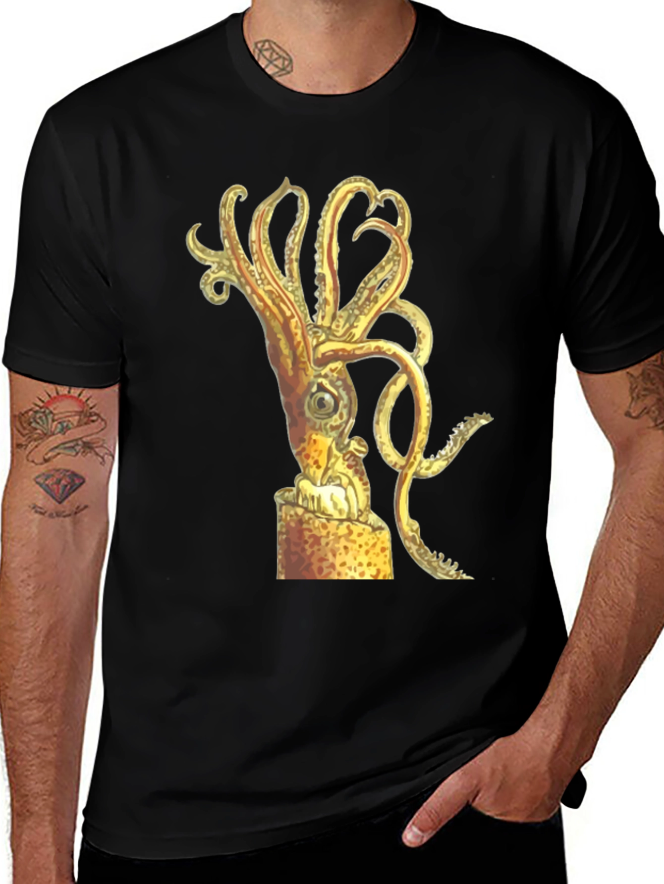 Variant 5 of Kraken T-Shirt - Stylish Graphic Tee