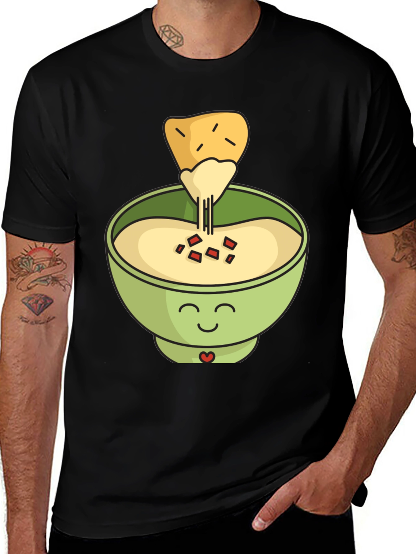 Variant 14 of Funny Nacho Cheese Dip T-Shirt