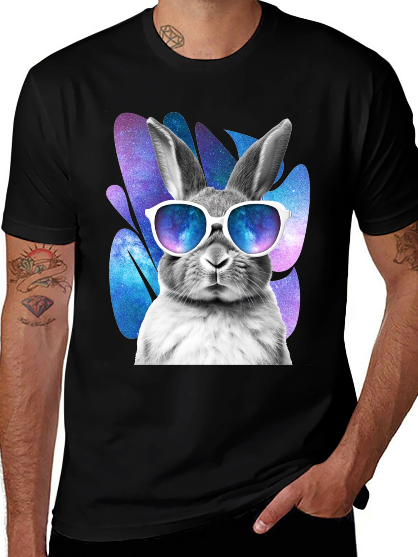 Variant 23 of Cool Rabbit in Sunglasses T-Shirt