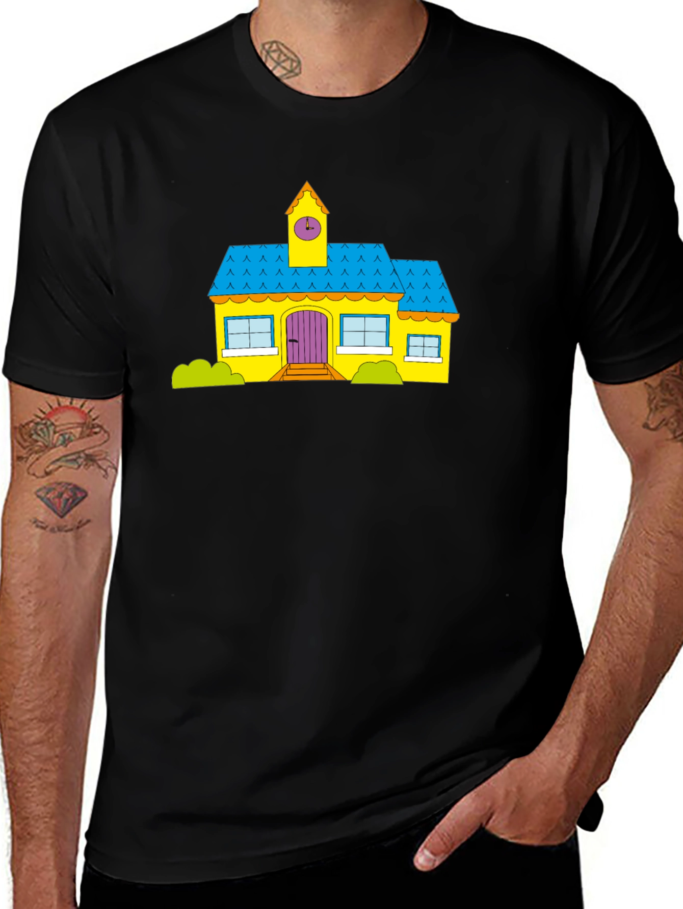 Variant 15 of Springfield Elementary Cartoon T-Shirt