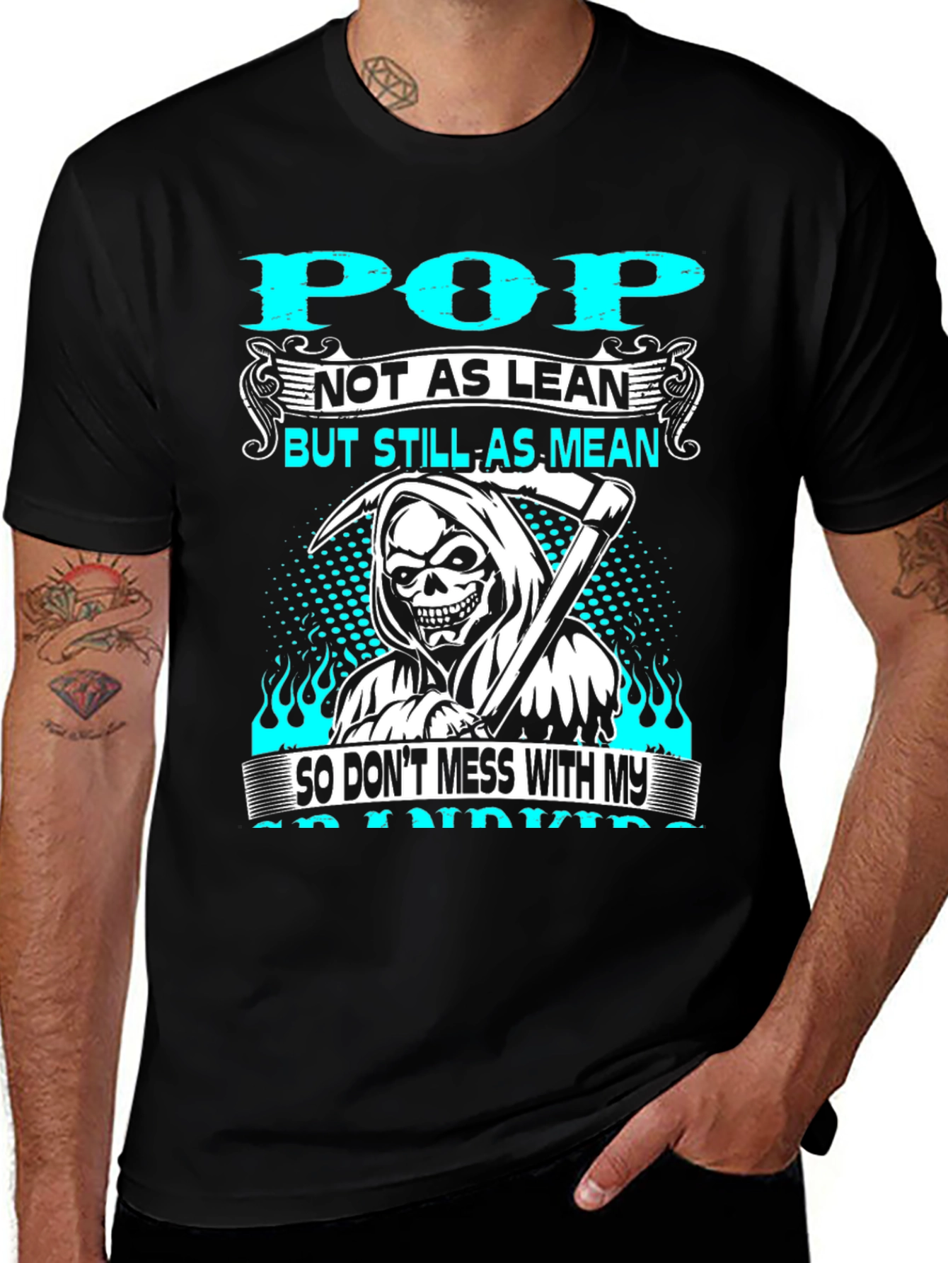 Pop Not As Lean But Still As Mean Graphic T-Shirt