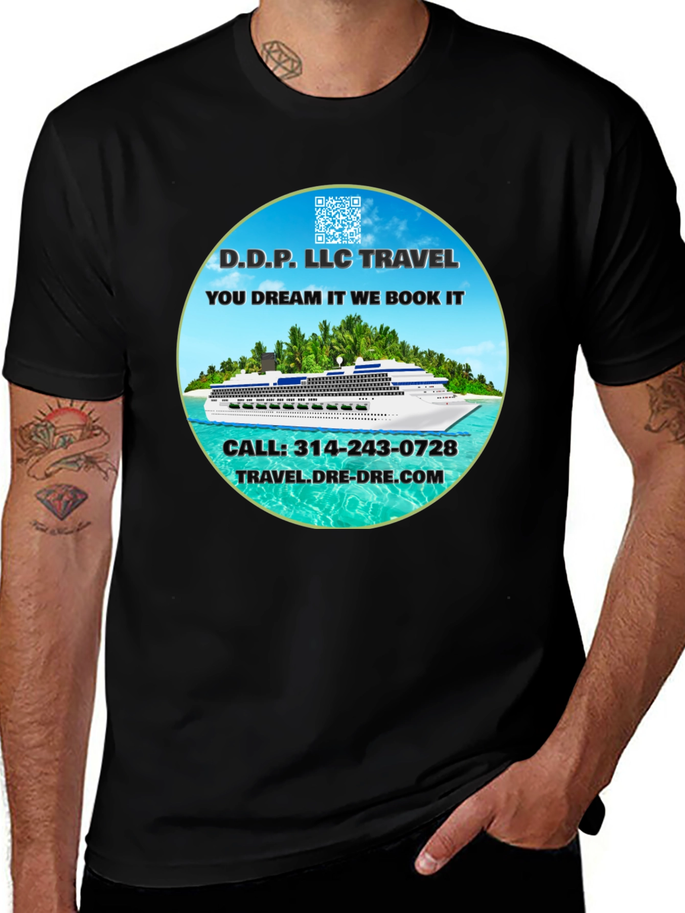 Variant 18 of D.D.P. LLC Travel Cruise T-Shirt