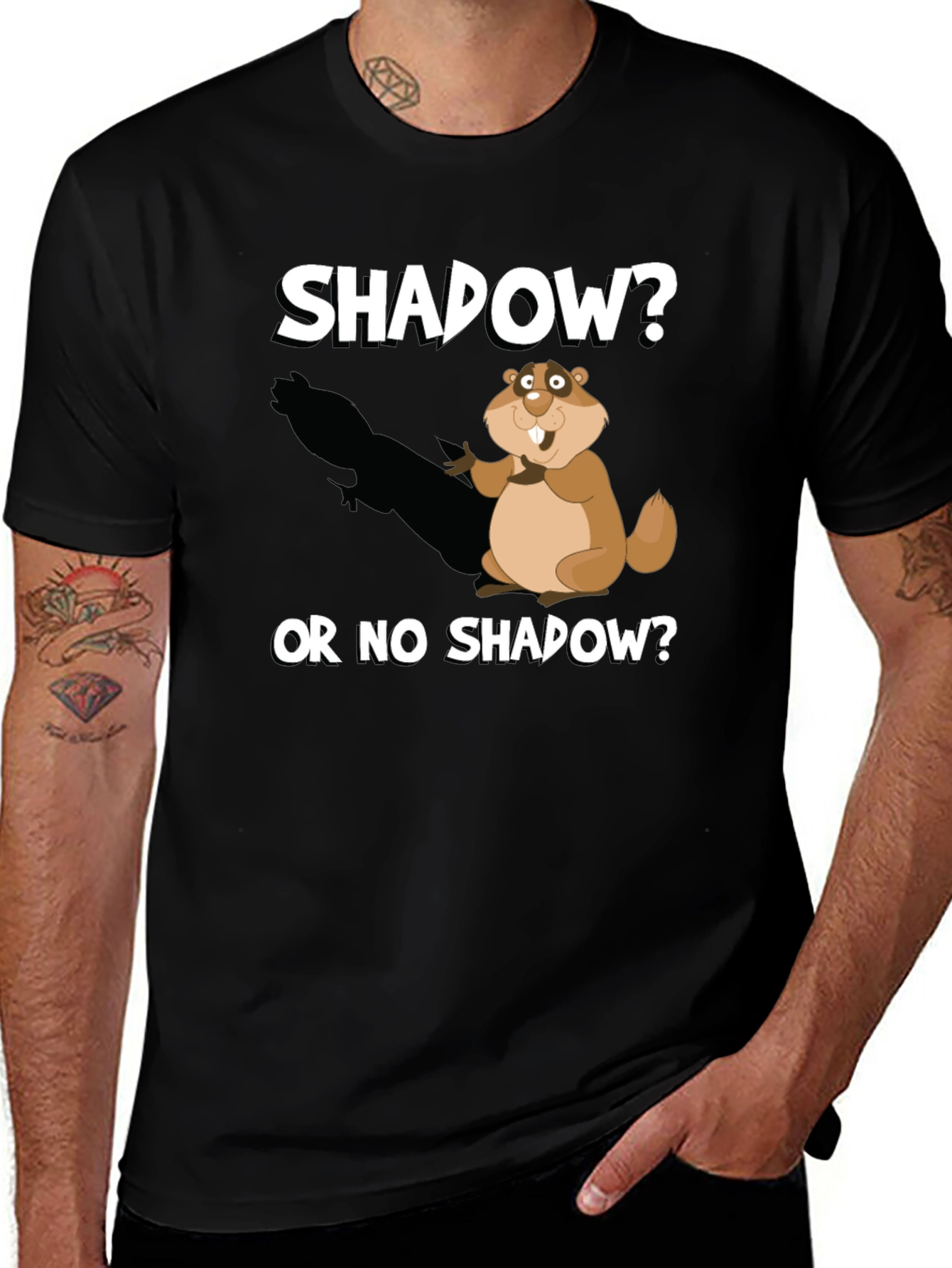 Groundhog Day Shadow T-Shirt