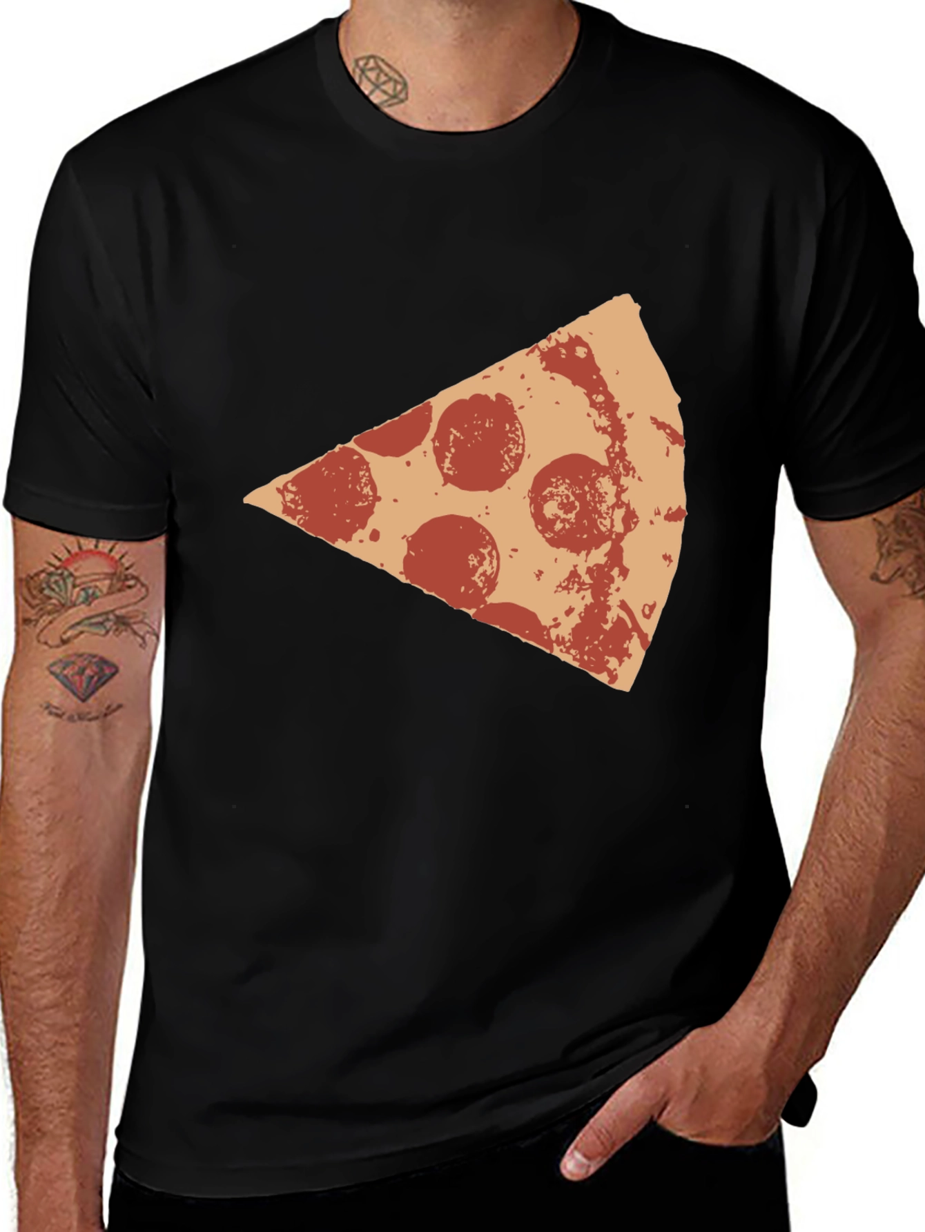 Variant 18 of Pizza Slice Graphic Tee