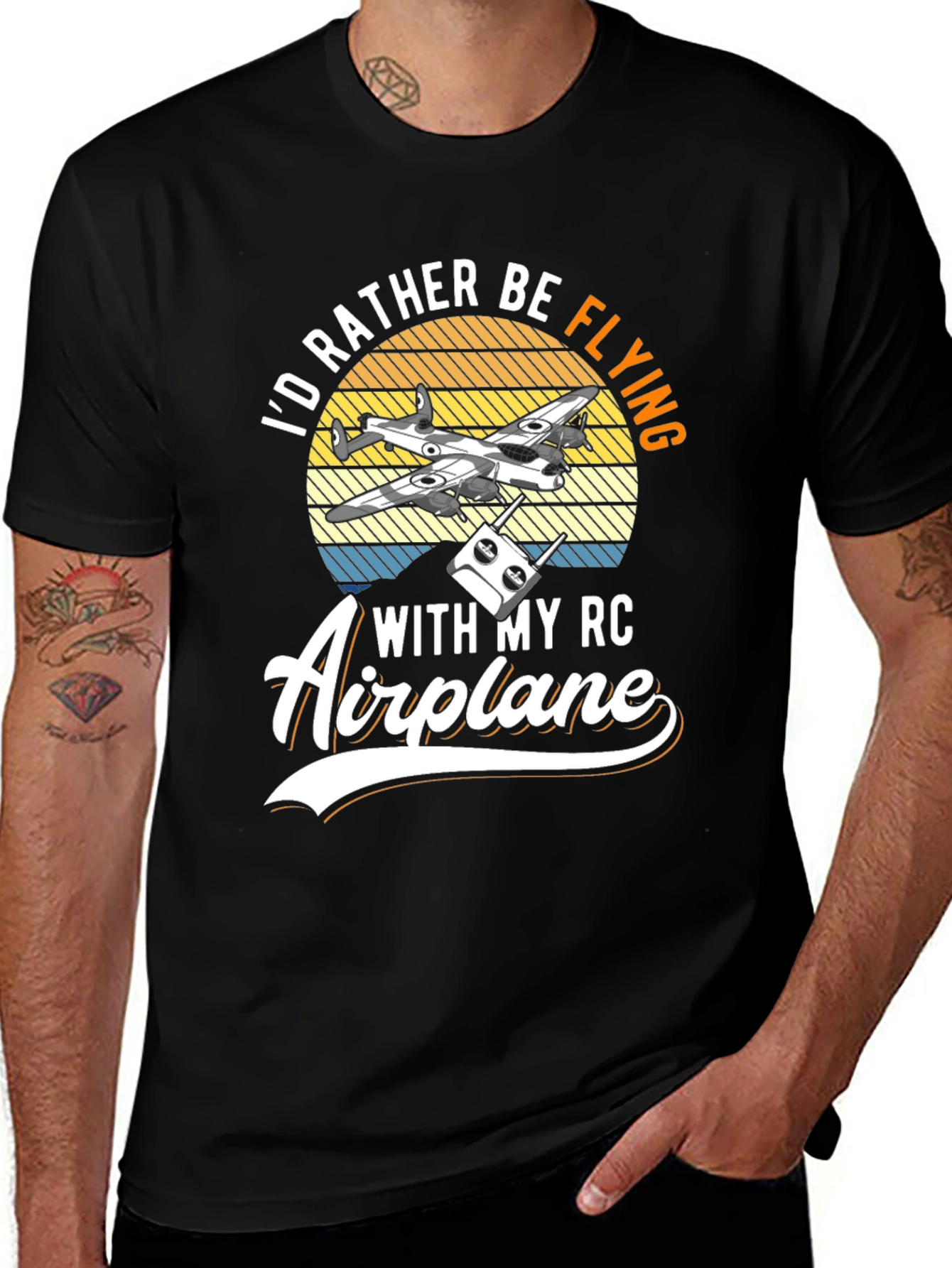 Variant 27 of RC Airplane Enthusiast T-Shirt
