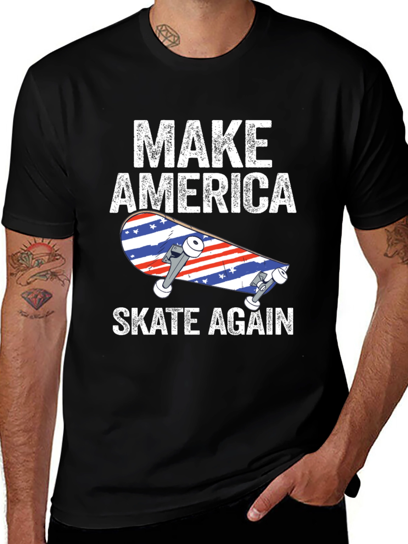 Variant 15 of Make America Skate Again Graphic Tee