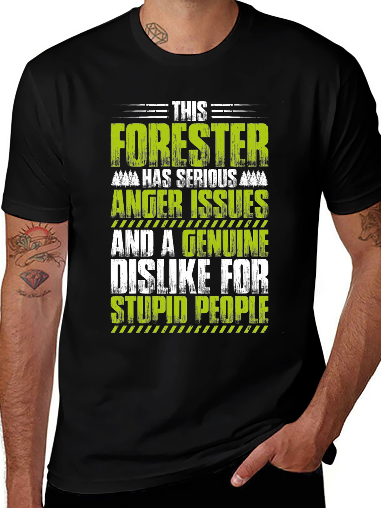 Variant 6 of Forester T-Shirt: Serious Anger Issues