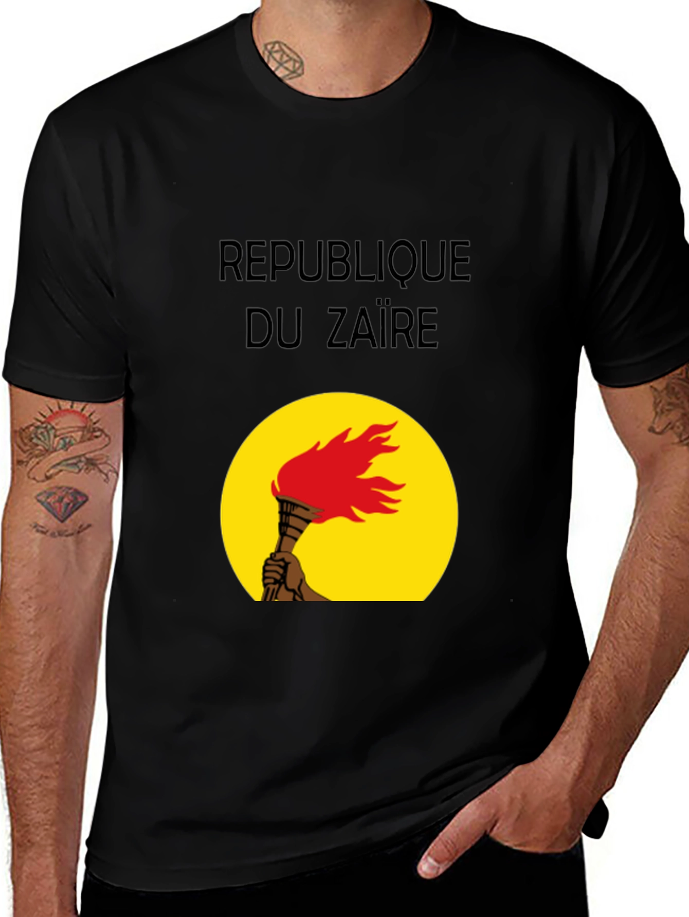 Variant 14 of Republique du Zaire Graphic T-Shirt