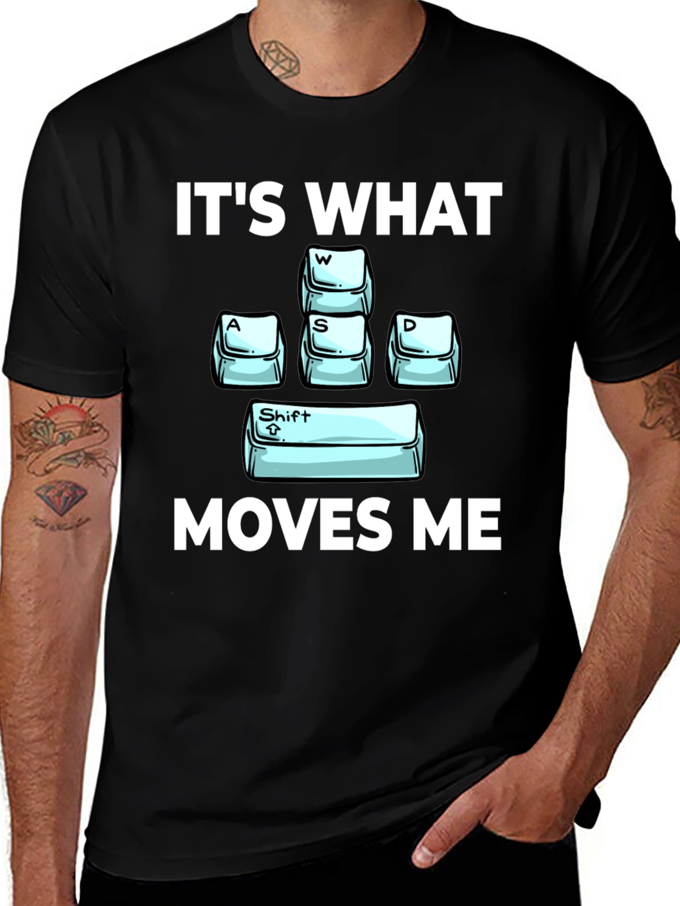 Variant 15 of Gaming T-Shirt - It's What Moves Me