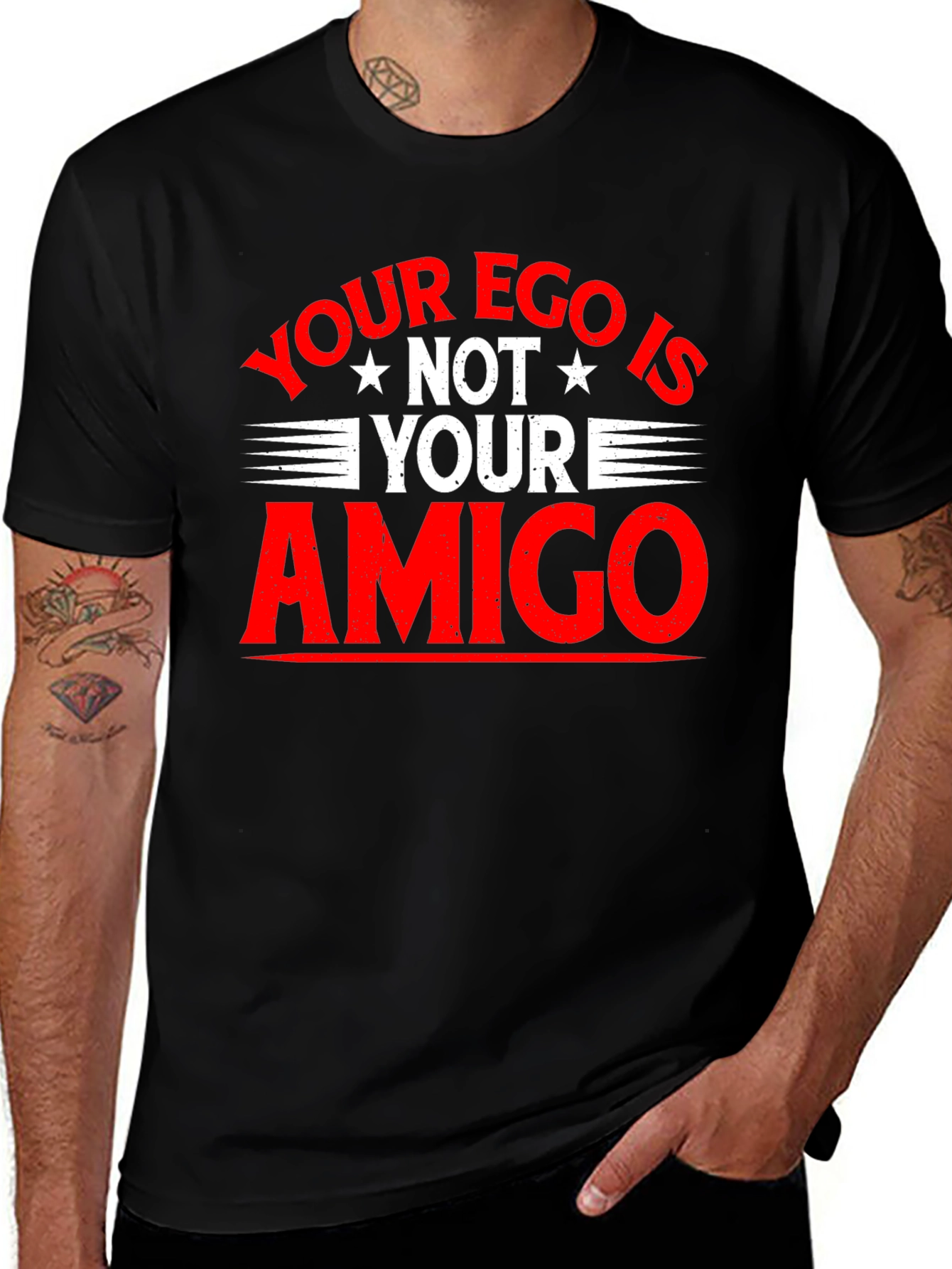 Variant 26 of Ego is Not Your Amigo Graphic T-Shirt