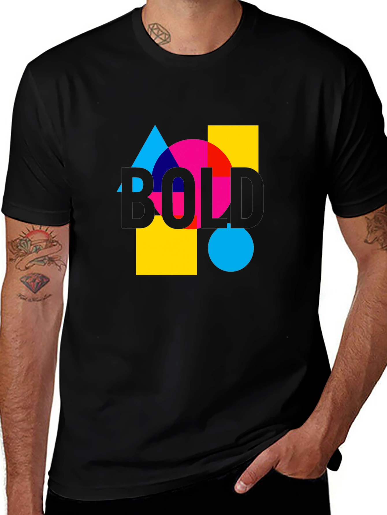 Variant 11 of Bold Graphic Tee - Modern Design, Casual Wear