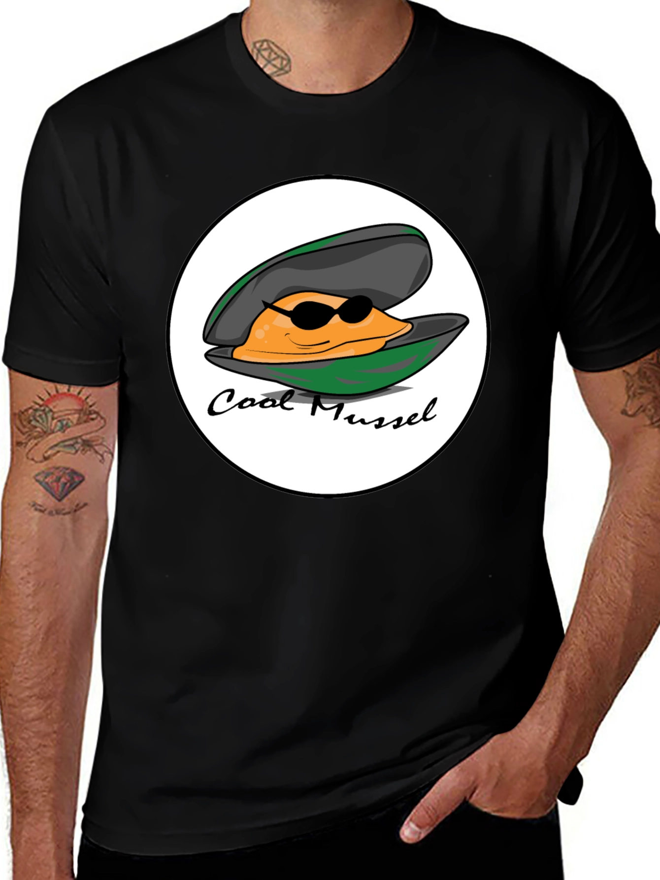Variant 25 of Cool Mussel Graphic T-Shirt