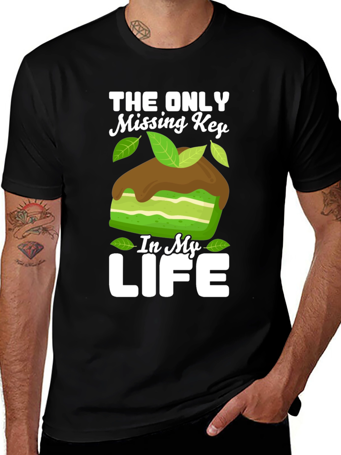 Variant 18 of The Only Missing Key Cake Lover T-Shirt