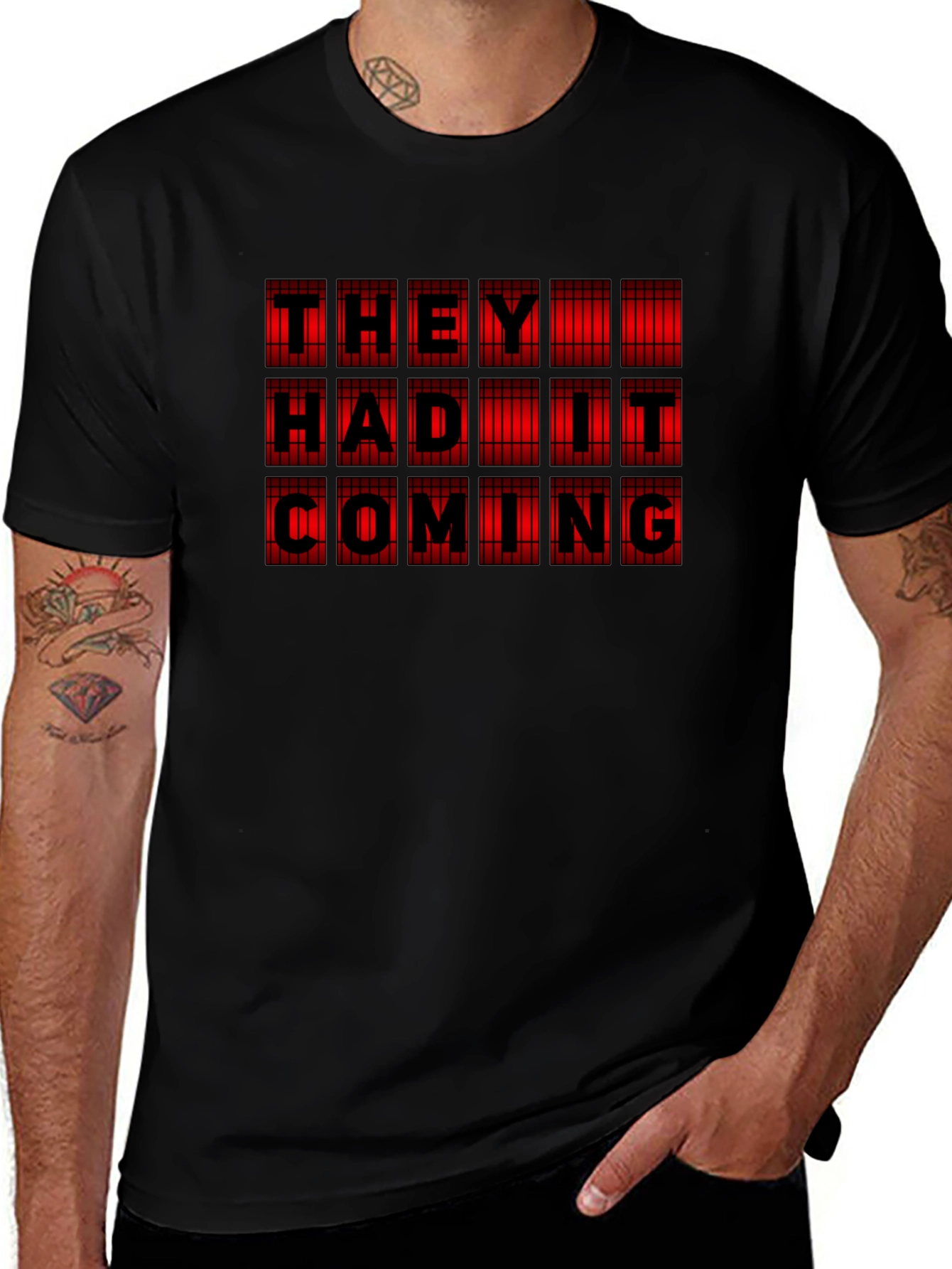 Variant 27 of They Had It Coming T-Shirt
