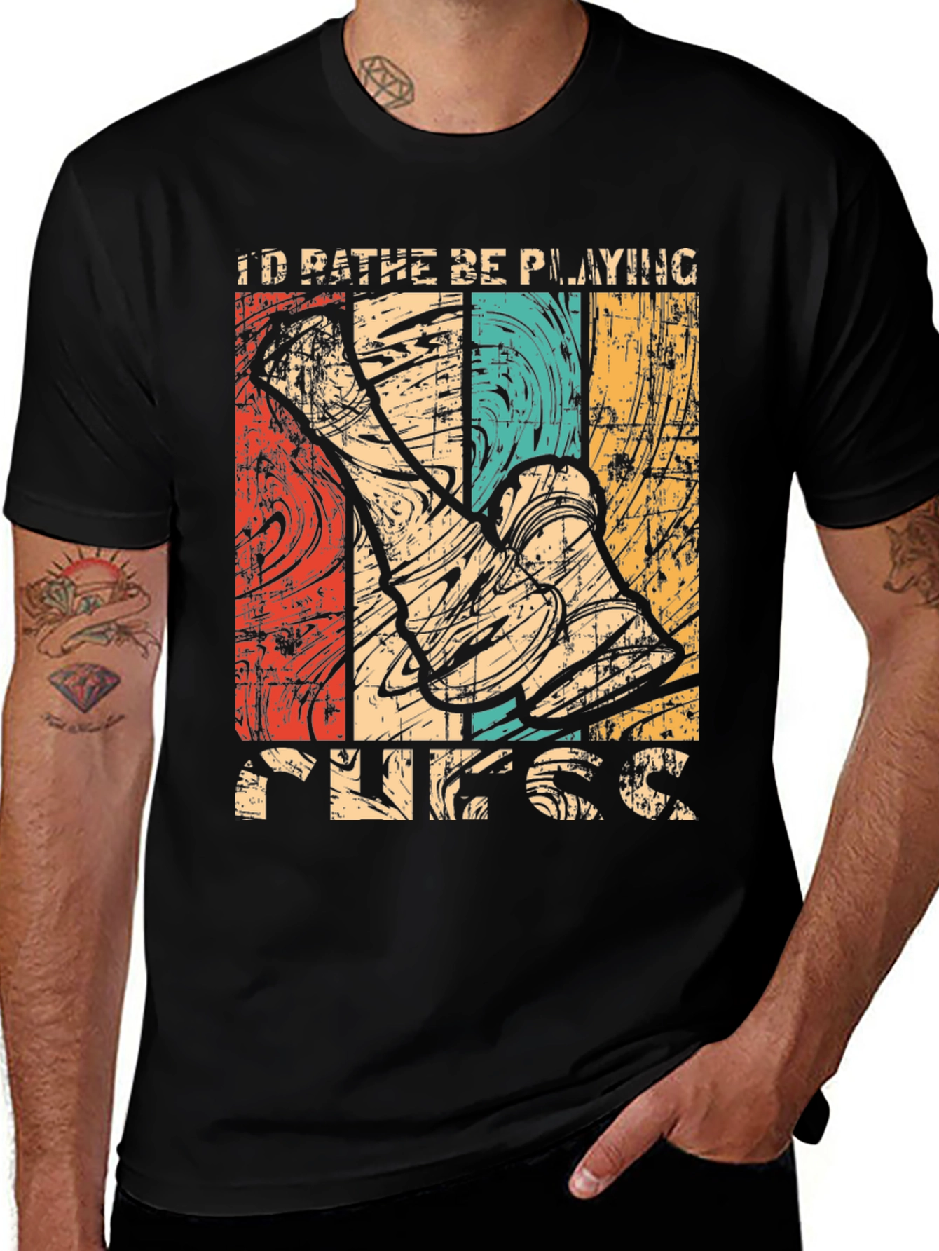 I'd Rather Be Playing Ukulele T-Shirt