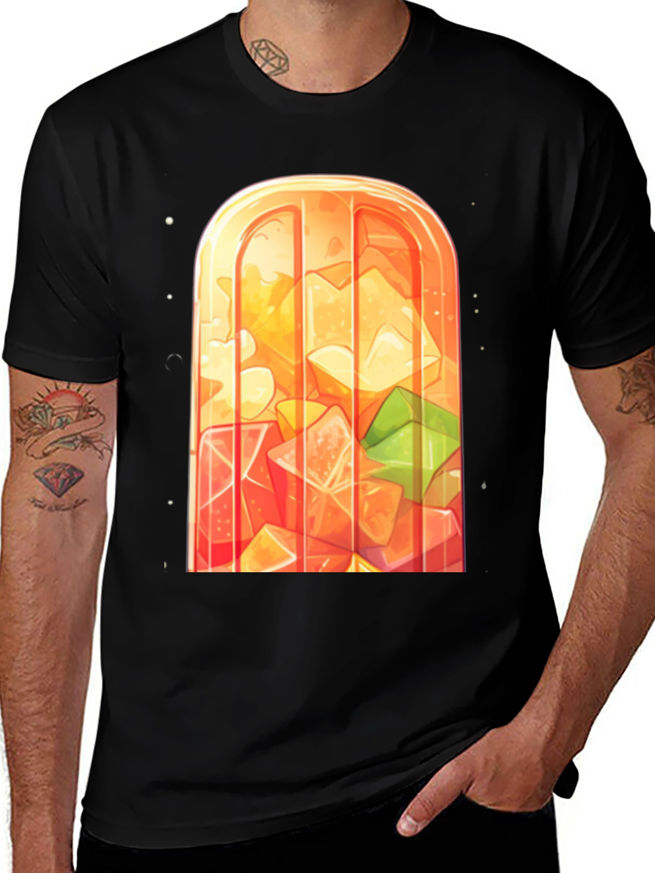 Fun Fruit Popsicle Graphic Tee