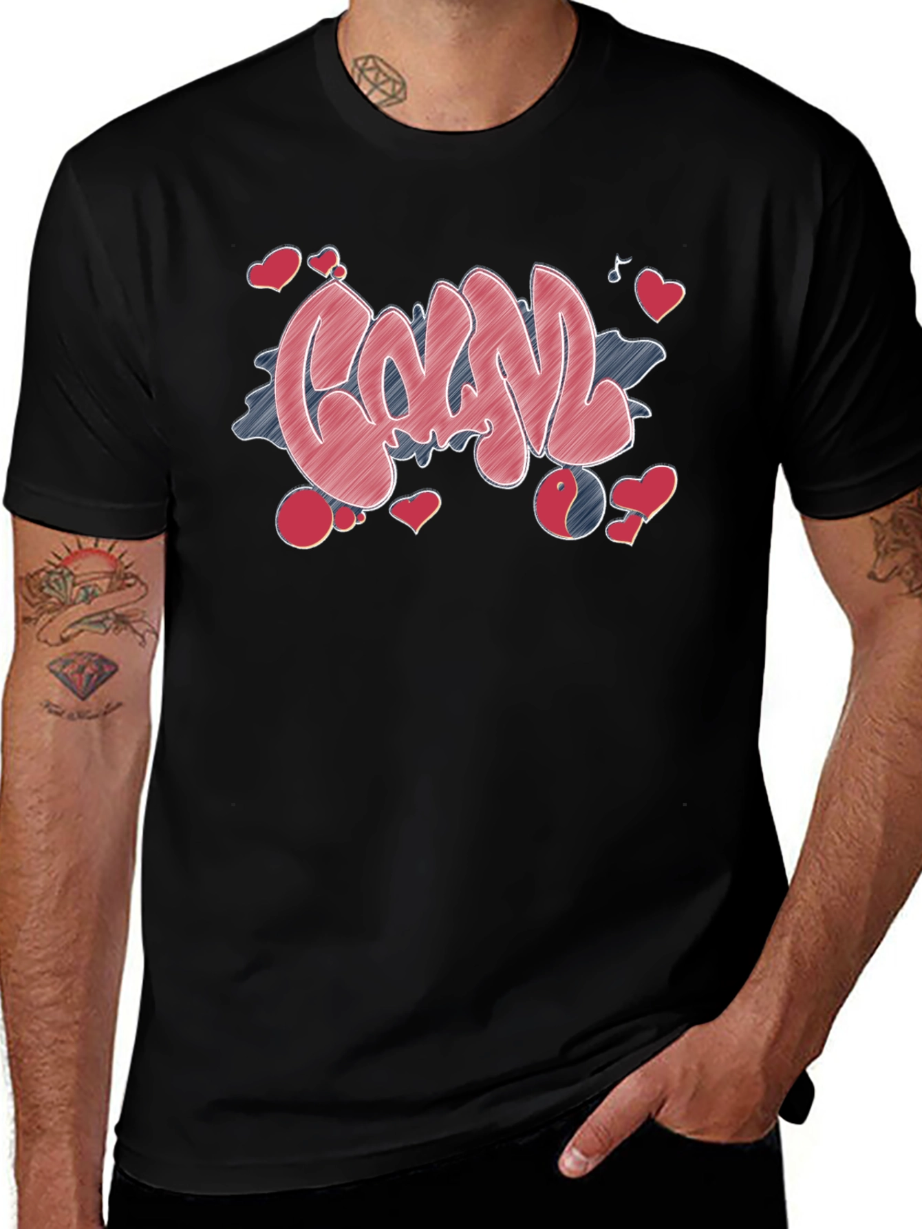 Variant 5 of Cool Valentine's Day Graphic Tee